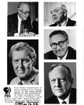 Dean Rusk Edward Muskie Cyrus Vance Henry Kissinger original 8x10 photo H4646