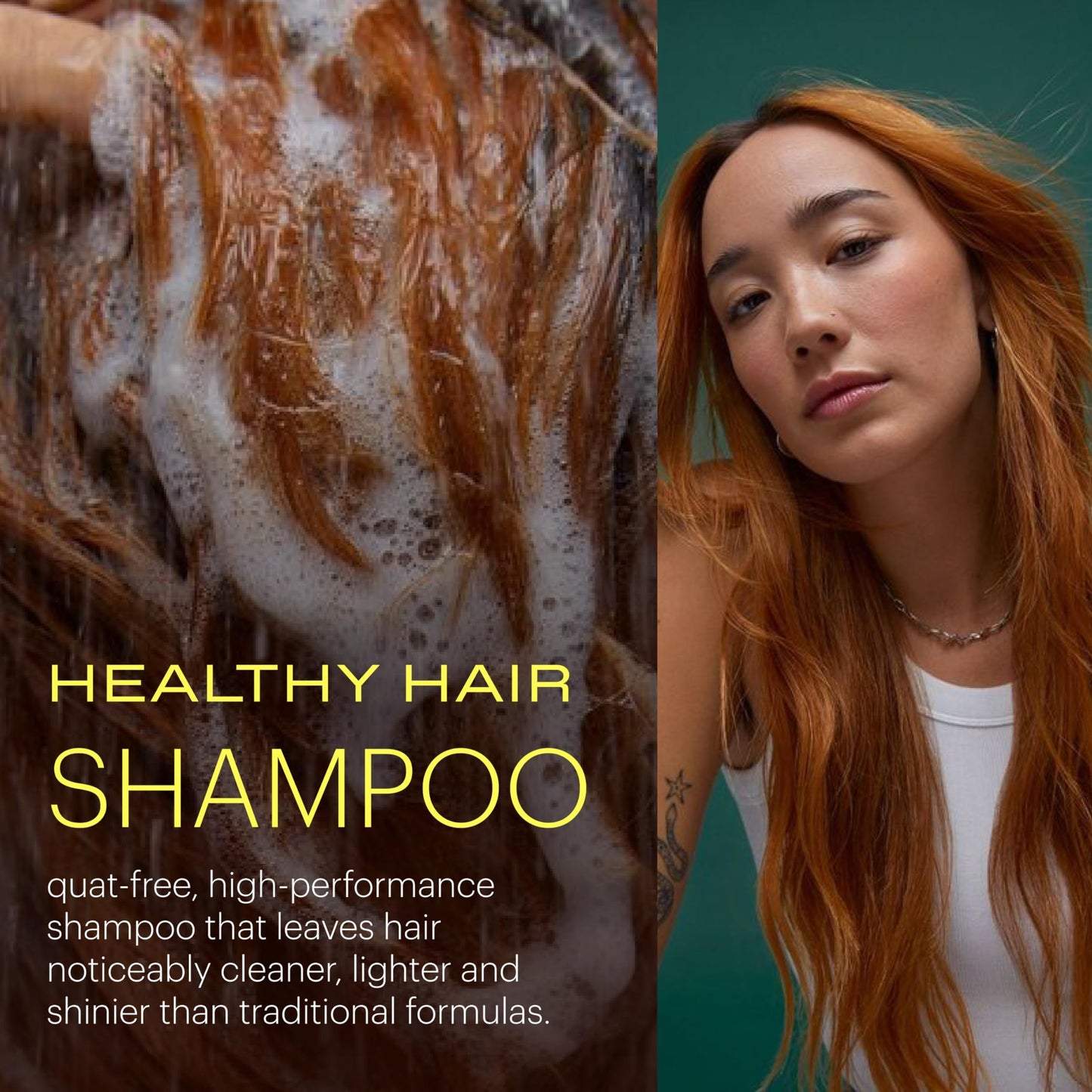 epres Healthy Hair Shampoo, Bond Repair for Stronger Hair, Thinner Quat-Free Formula Backed By Science, Lightweight Non Stripping, Scalp Care, 32 oz