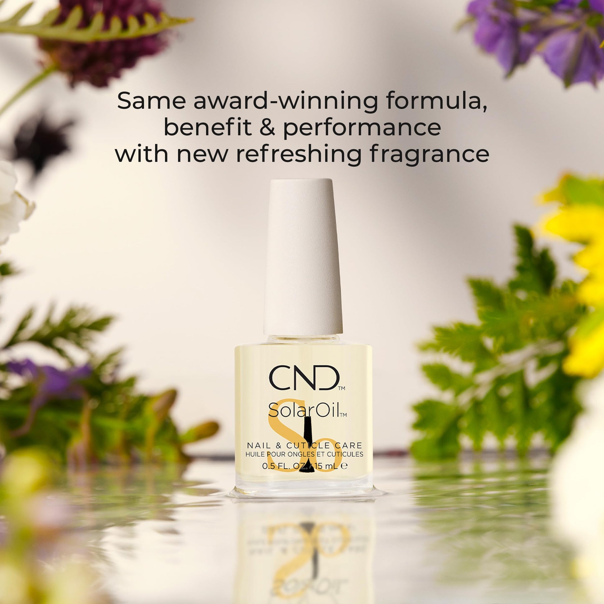 Antique White CND SolarOil Cuticle Oil, Natural Blend Of Jojoba, Vitamin E, Rice Bran and Sweet Almond Oils, Moisturizes and Conditions Skin, Pack Of 1, 0.125 fl oz