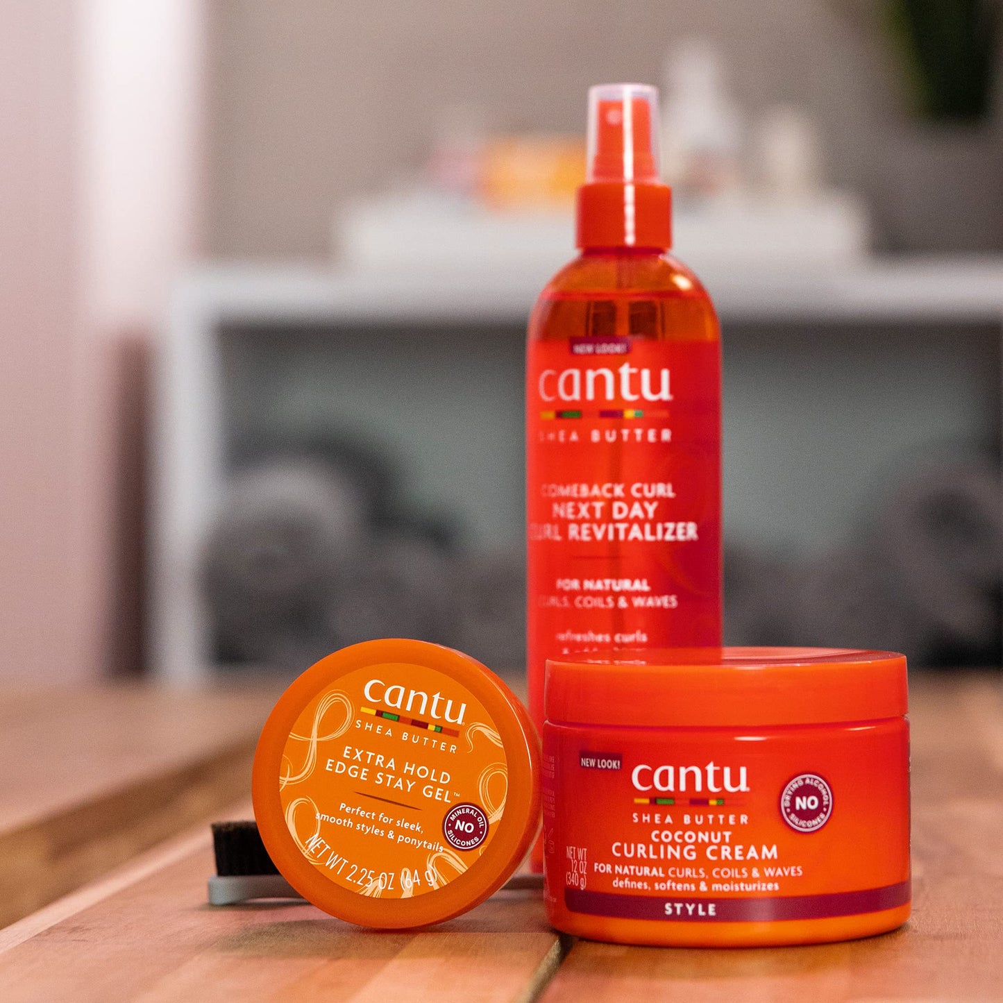 Rosy Brown Cantu Comeback Next Day Curl Revitalizer, 12 Fluid Ounce