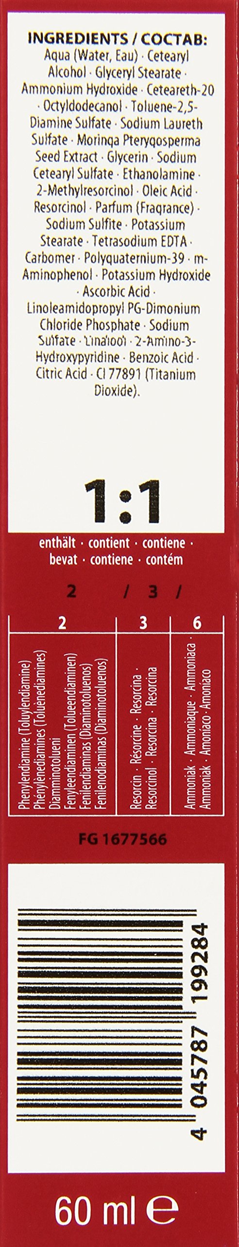 施华蔻 Igora Royal 永久染发膏 2 盎司/60 毫升 (3-65)