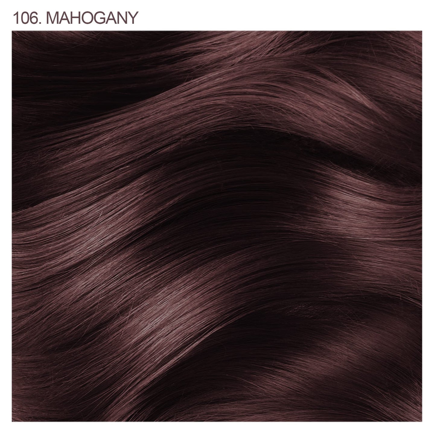 Adore Semi Permanent Hair Color - Vegan and Cruelty-Free Hair Dye - 4 Fl Oz - 106 Mahogany (Pack of 1)