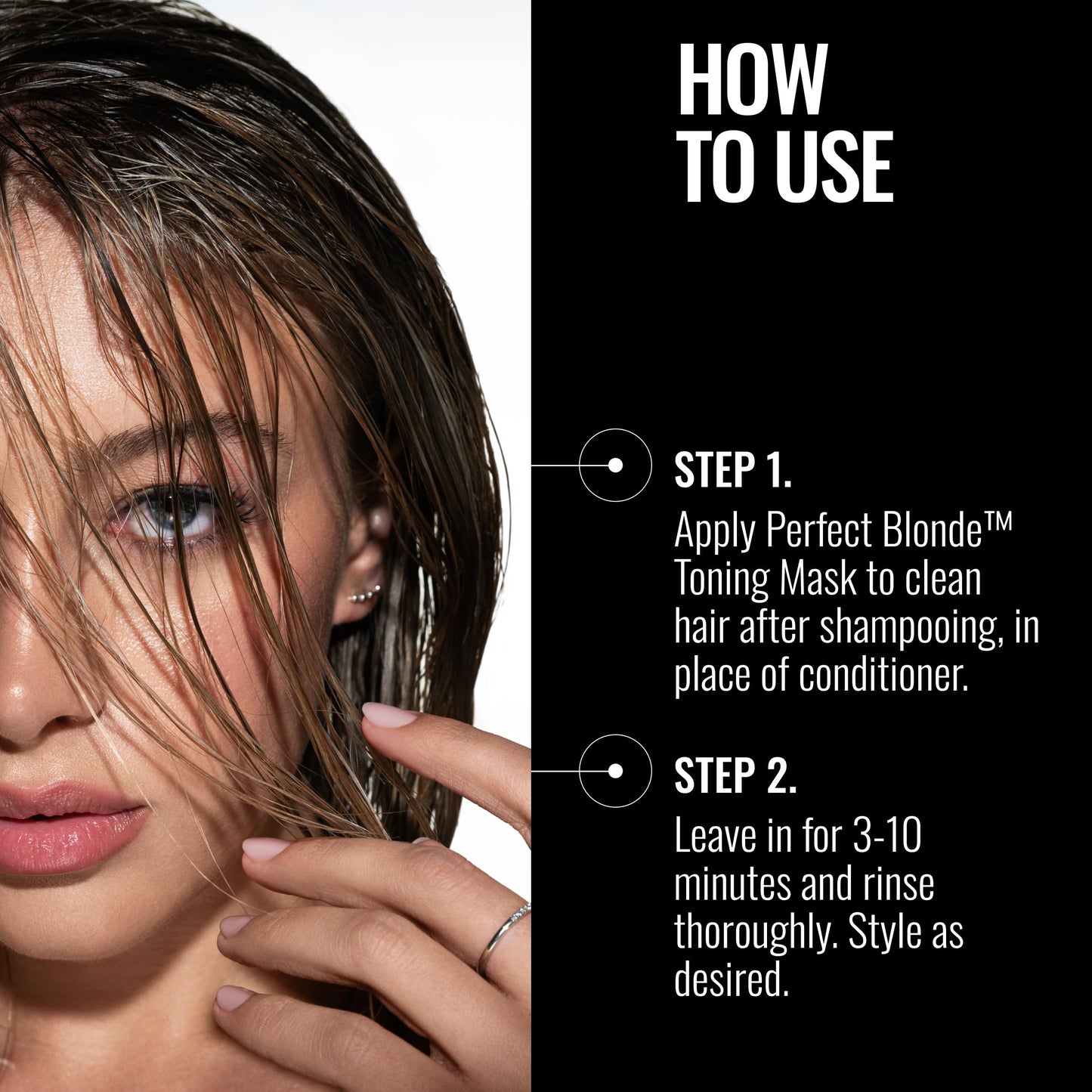 Pravana The Perfect Blonde Purple Toning Masque Treatment | Neutralizes Brassy, Yellow Tones | For Color-Treated Hair | Adds Strength, Shine, Elasticity | 5 Fl Oz