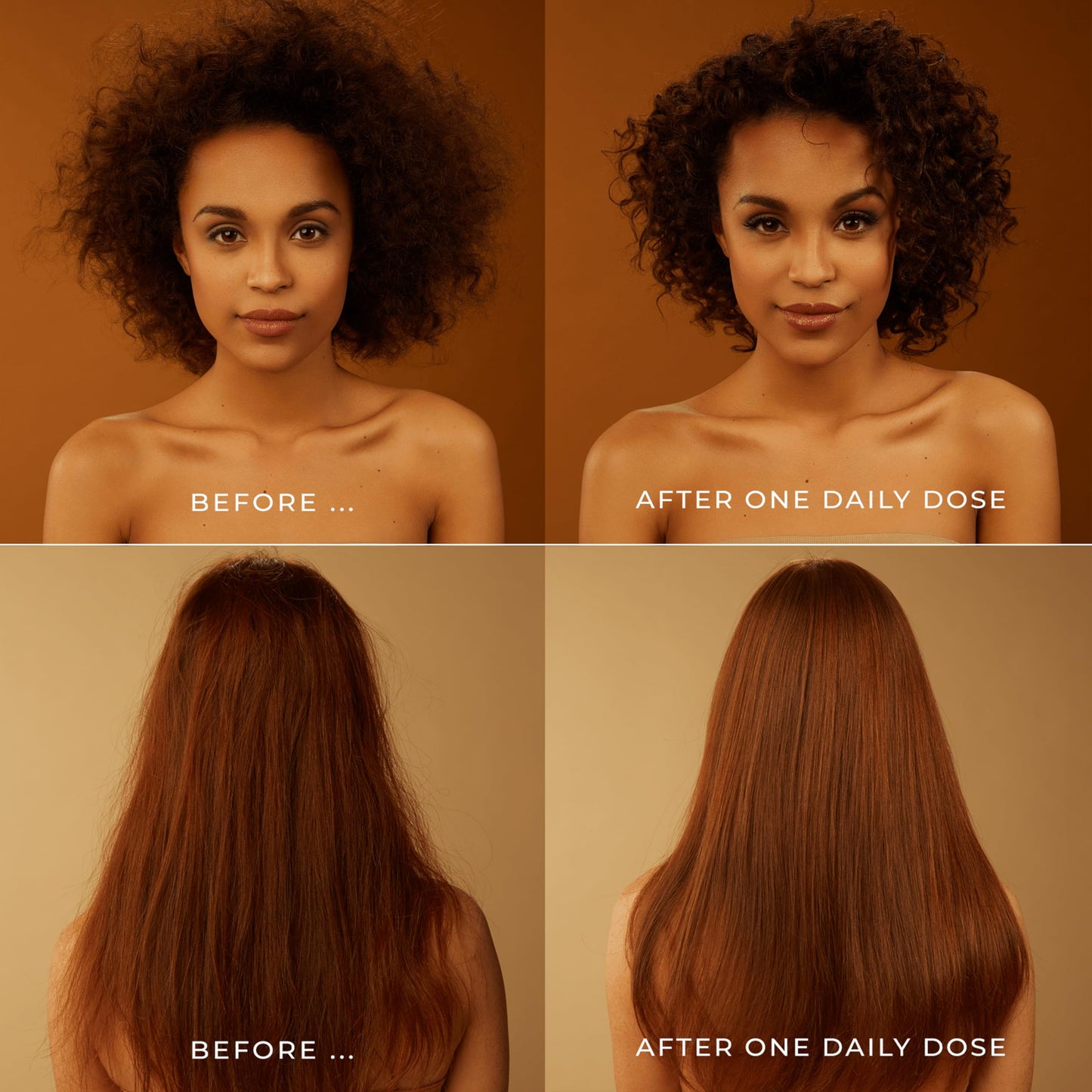 DAILY DOSE Clean Moisture Spray Leave-In Conditioner Detangler, Paraben-Free, Phthalates-Free, Cruelty-Free, Vegan