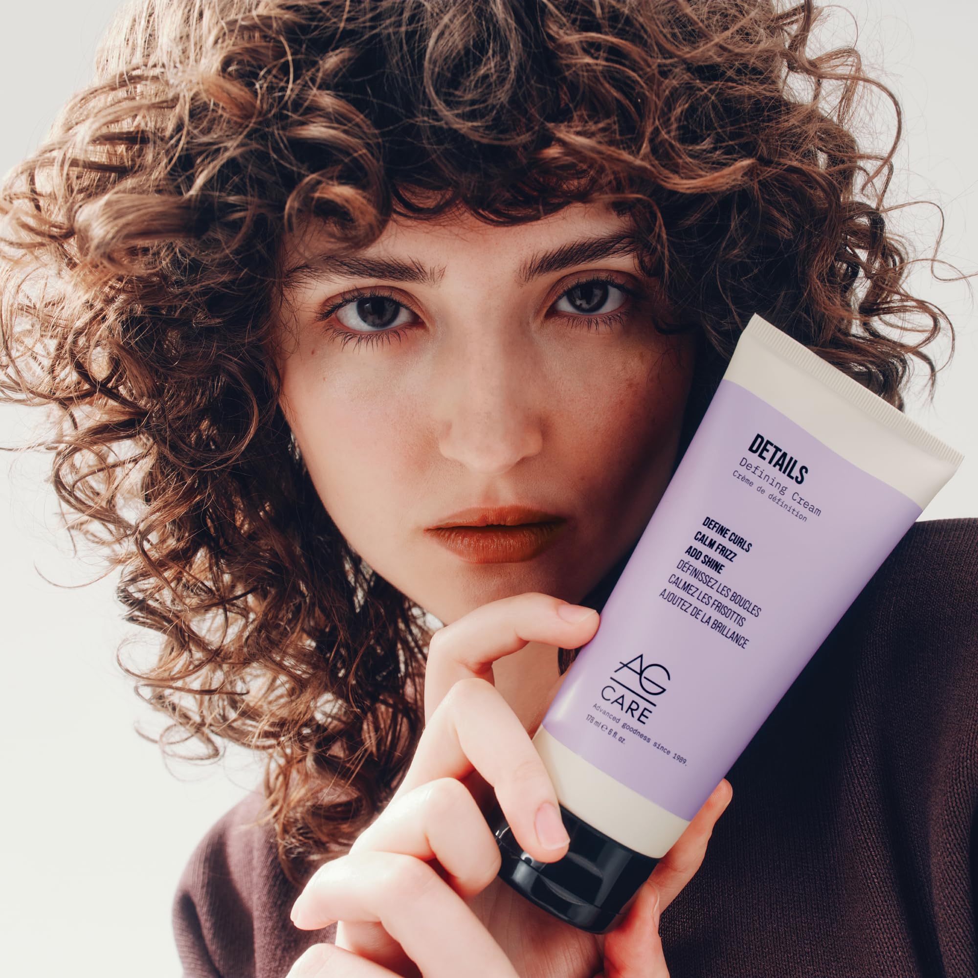 AG Care Curl Details Defining Cream, Define Curls and Add Shine - Exclusive Curl Creating Complex, 6 Fl Oz