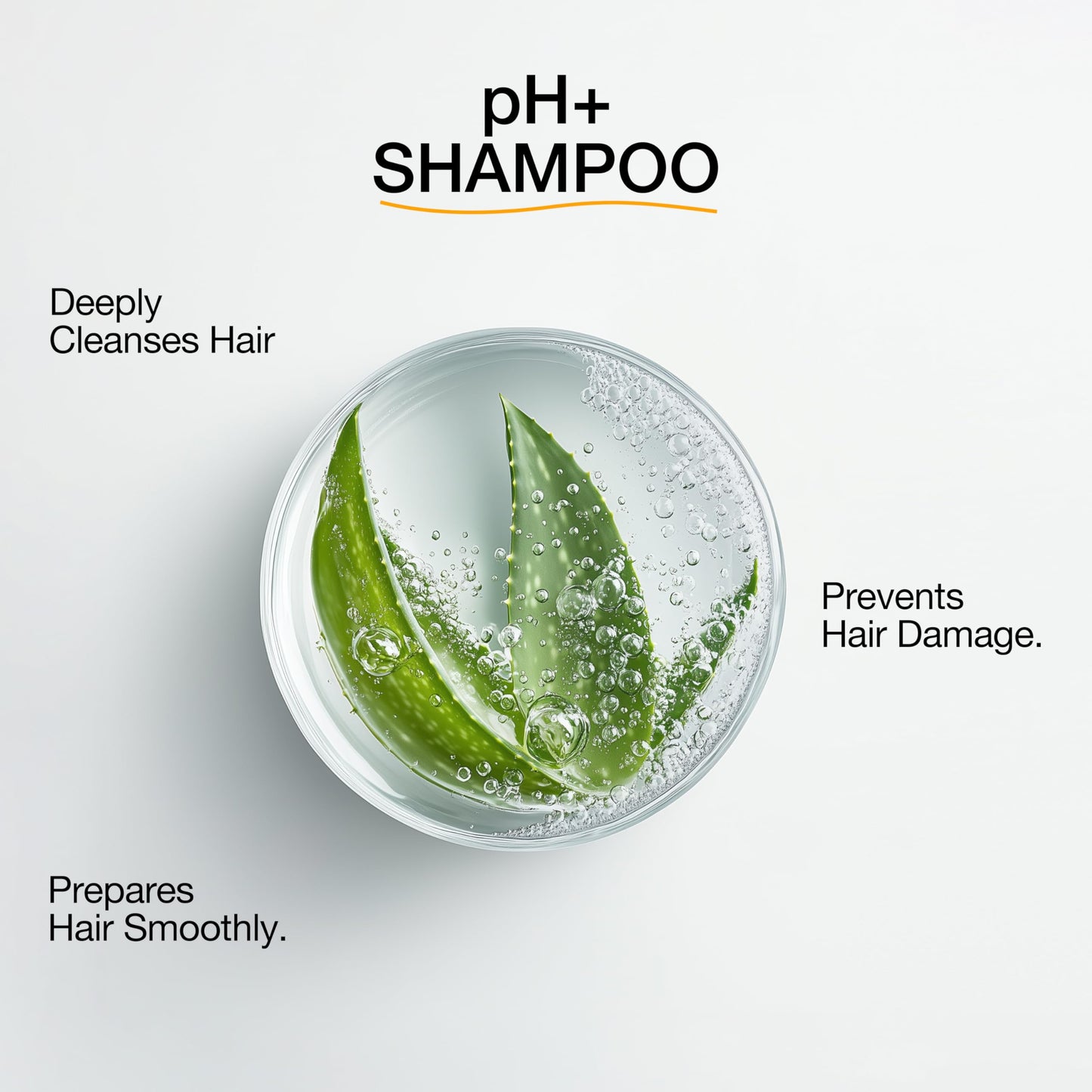 Global Keratin GK HAIR pH+ Pre-Treatment Clarifying Shampoo (33.8 Fl Oz/1000ml) For Preps Hair Deep Cleansing,Removes Impurities -With Aloe Vera, Vitamins & Natural Oils All Hair Types Men and Women