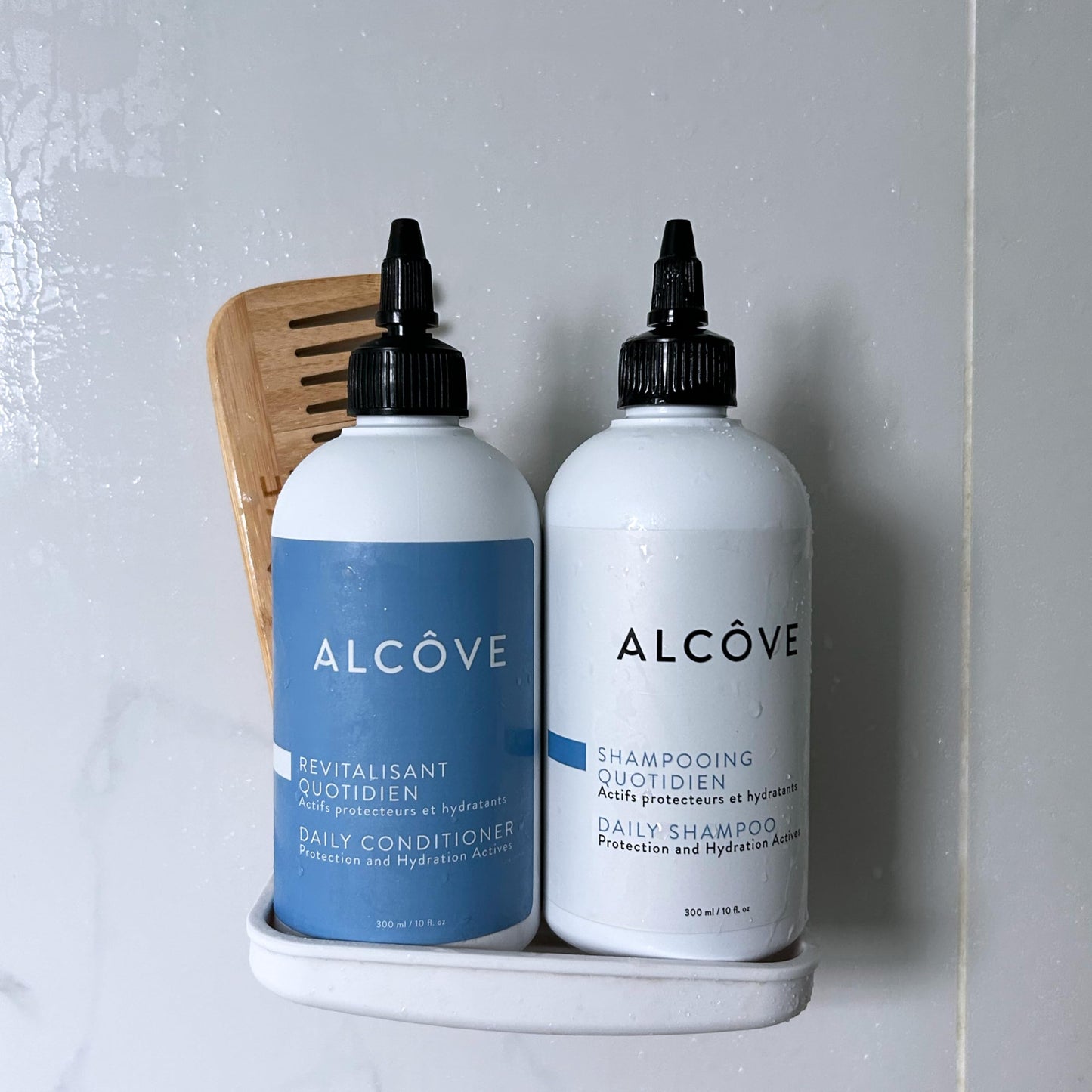 Alcôve DAILY SHAMPOO AND CONDITIONER DUO 300ML/10OZ