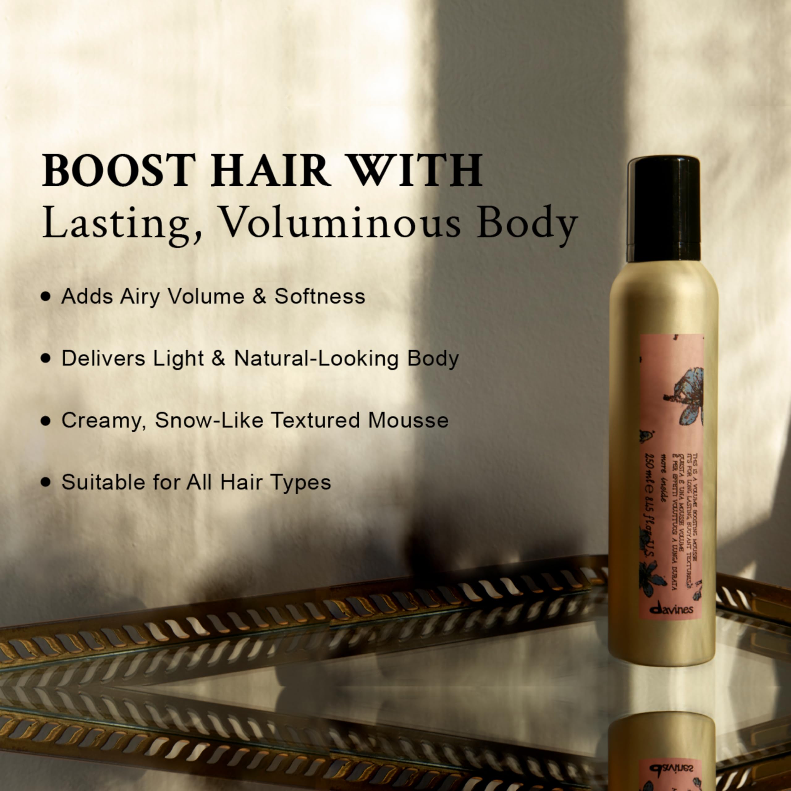 Davines This is a Volume Boosting Mousse, 8.43 Ounce