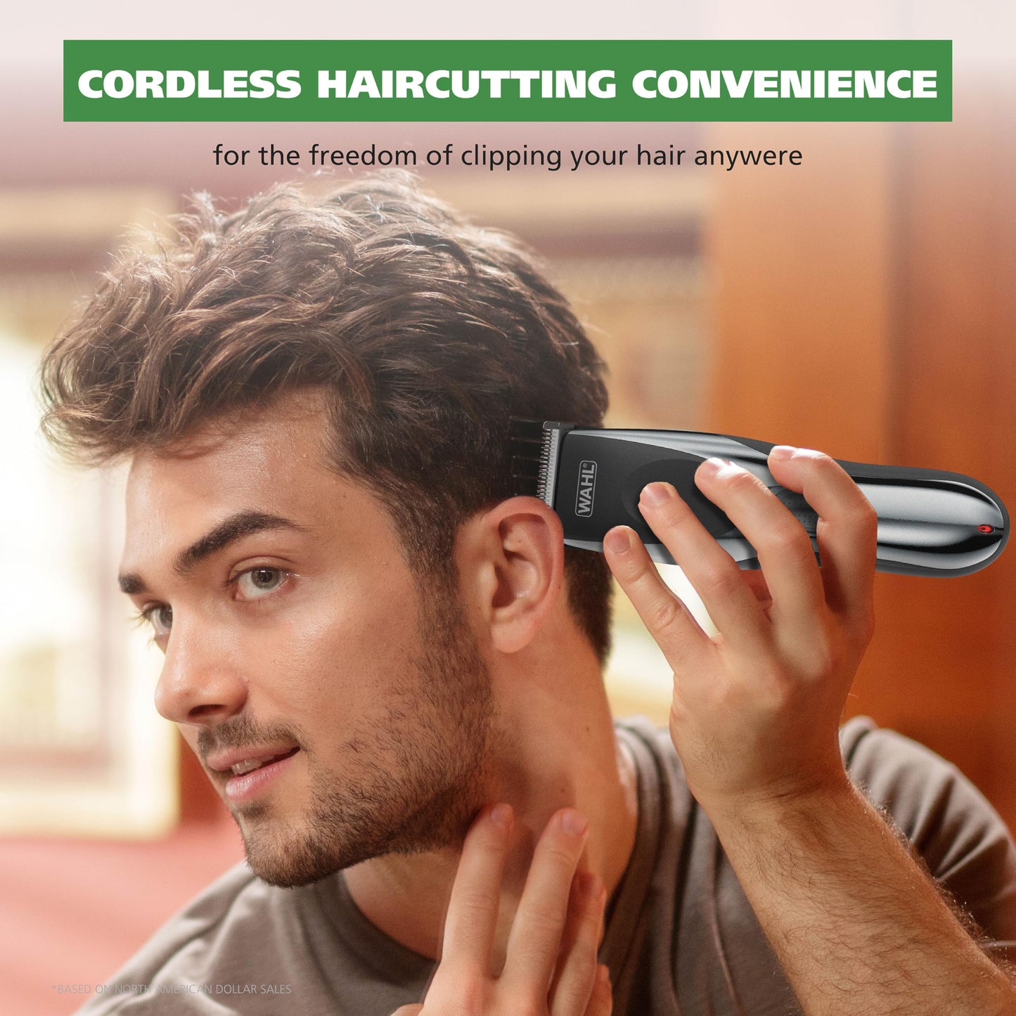 Rosy Brown Wahl Clipper Hair Trimmer