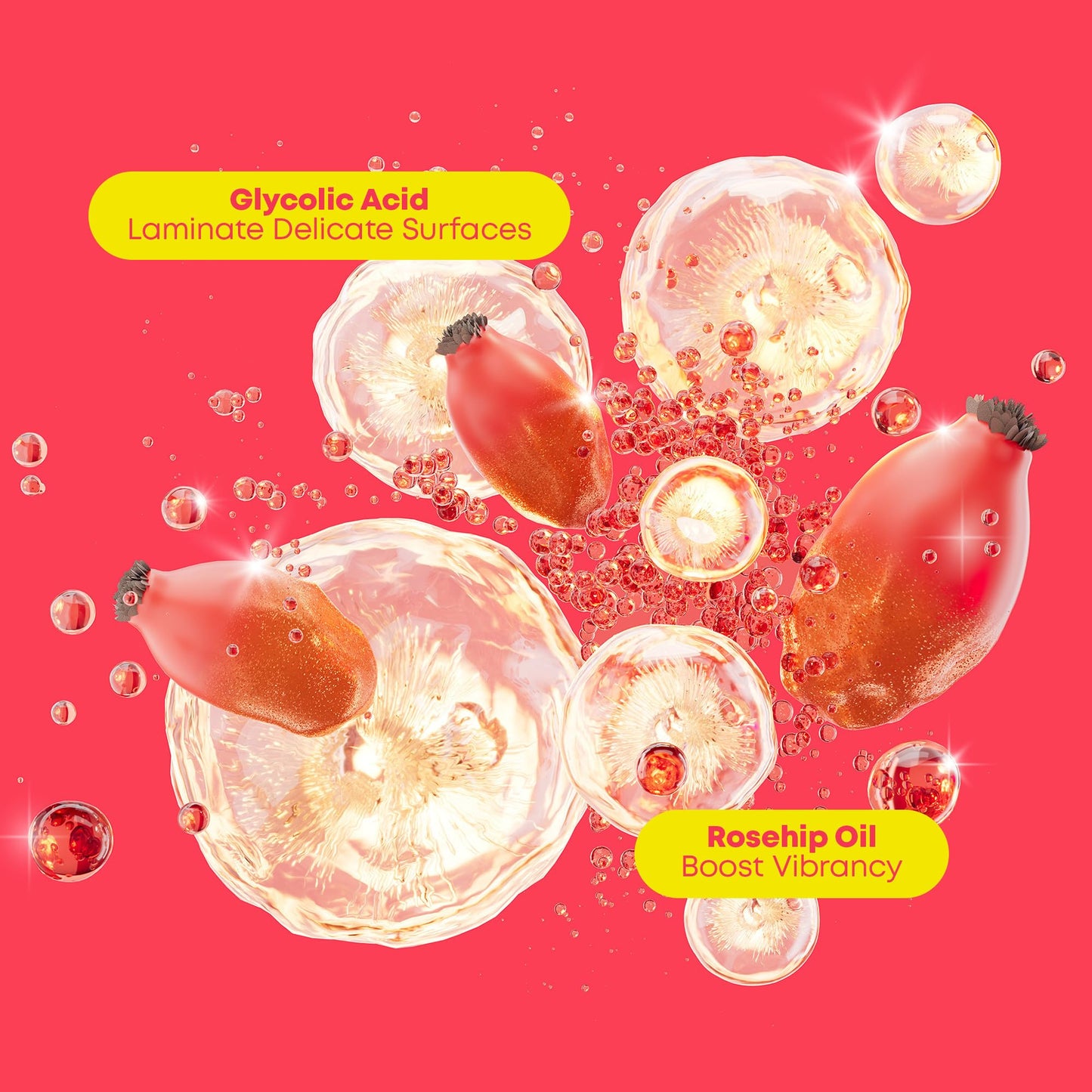 MATRIX Glow Mania Shampoo - Enhances Shine, Preserves and Protects Color Vibrancy, For Dull and Color-Treated Hair, Sulfate-Free, With Glycolic Acid & Rosehip Oil, 10.1 Fl Oz