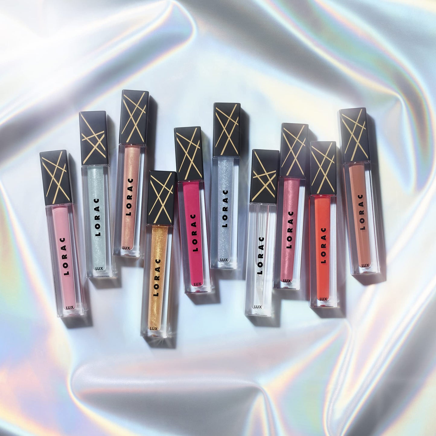 LORAC LUX Diamond Lip Gloss | Genuine Diamond Dust | Non-Sticky | Pink Sands
