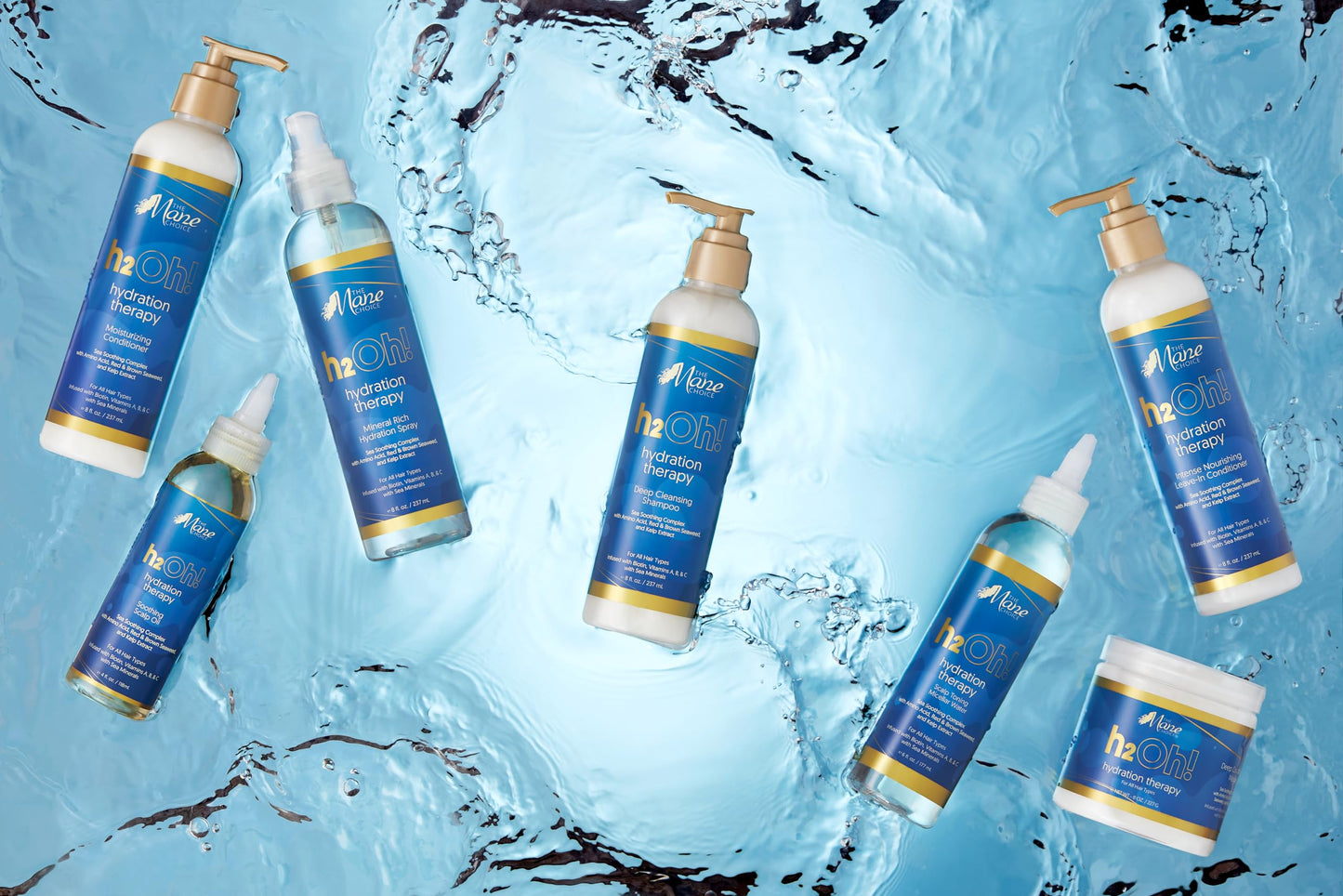 Spray hydratant H2Oh! Hydration Therapy de The Mane Choice, 227 ml