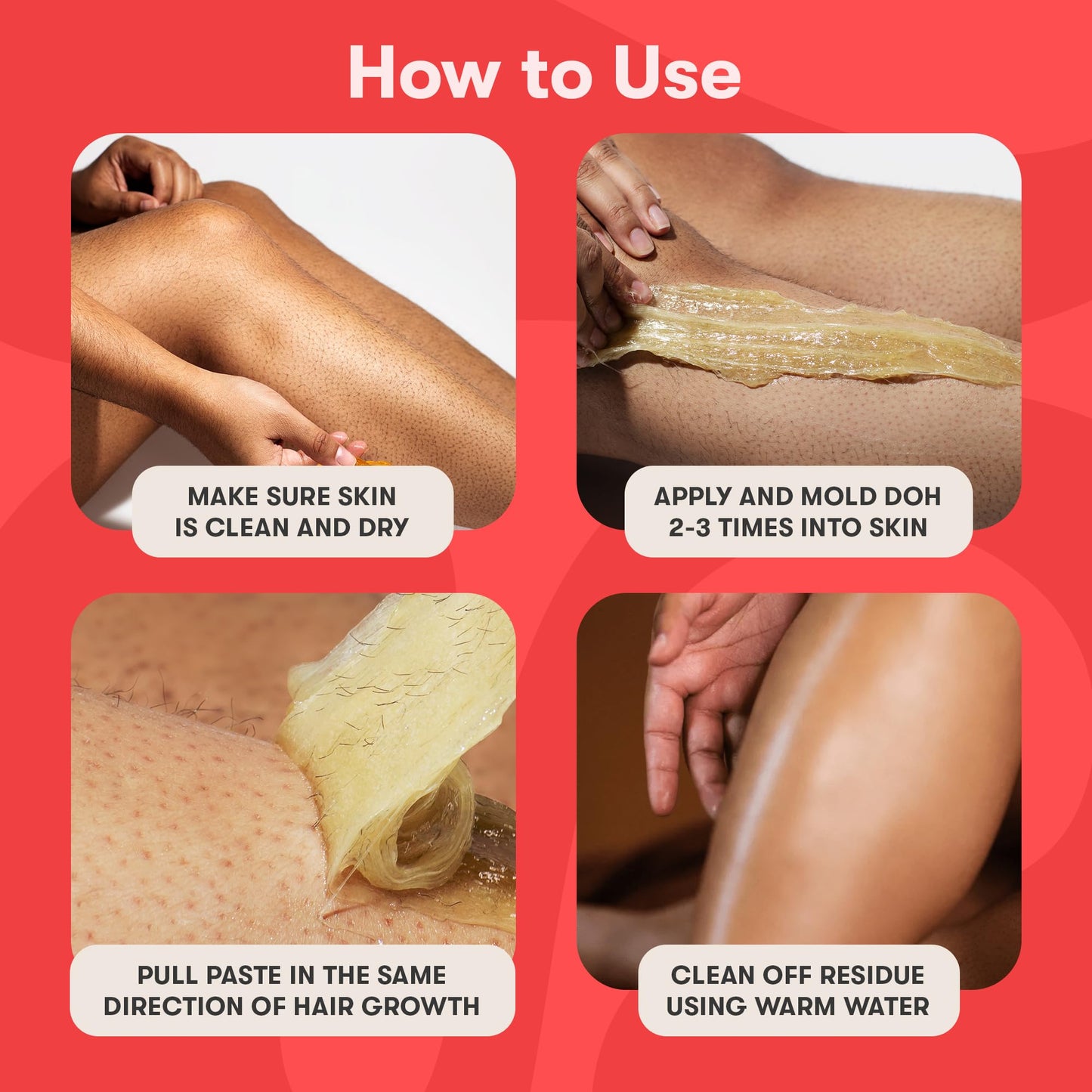 Sugardoh 女士蜜蜡脱毛套装，如 Shark Tank 所示（迷你套装）面部、手臂和腿部蜜蜡脱毛 - 蜜蜡脱毛 Tiktok 热门产品 - 女士比基尼蜜蜡脱毛套装 - 蜜蜡脱毛套装