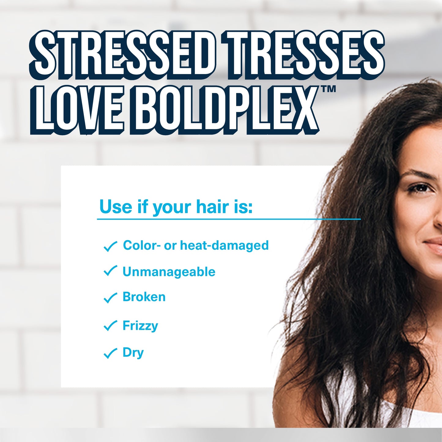 BoldPlex Hair Mask - Deep Conditioner For Dry, Damaged Hair - Mascarilla Para El Cabello - Helps Repair & Nourish Curly, Bleached, or Frizzy Hair - 6.76 Fl Oz