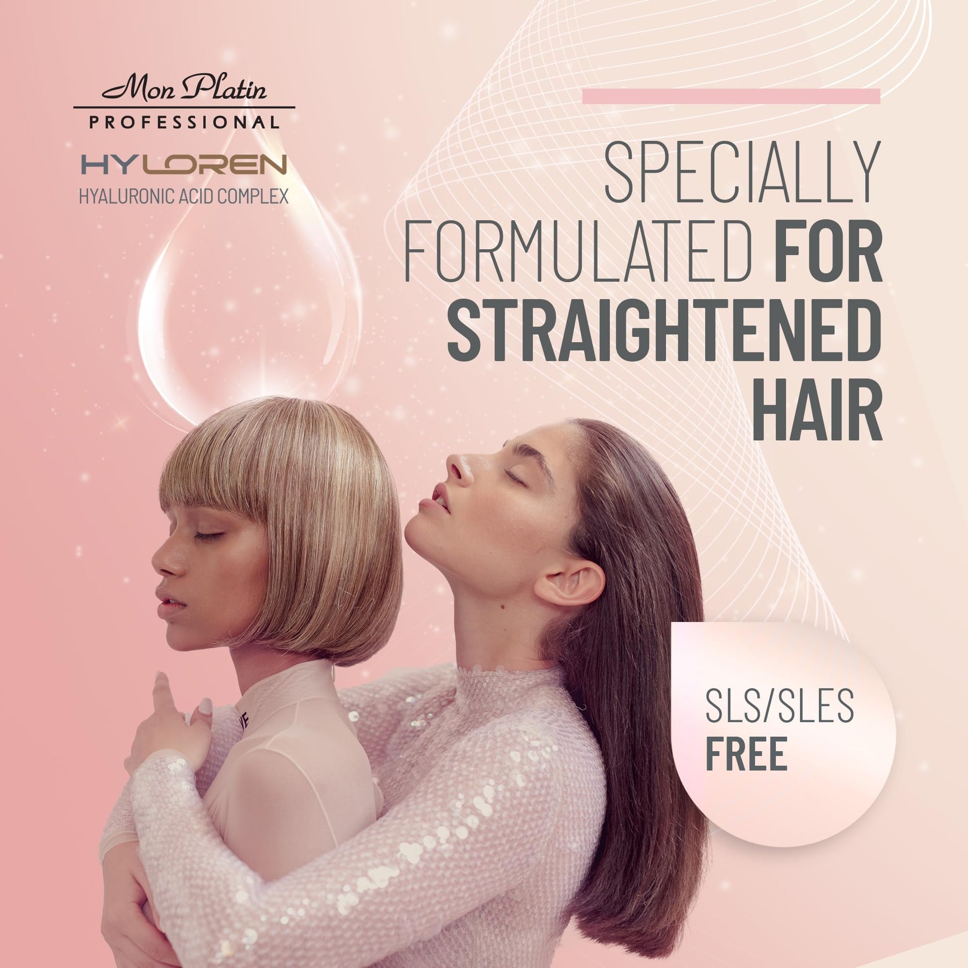 Antique White Parent Shampoo - Treated Hair (HYLOREN Combo For Straightened Hair)