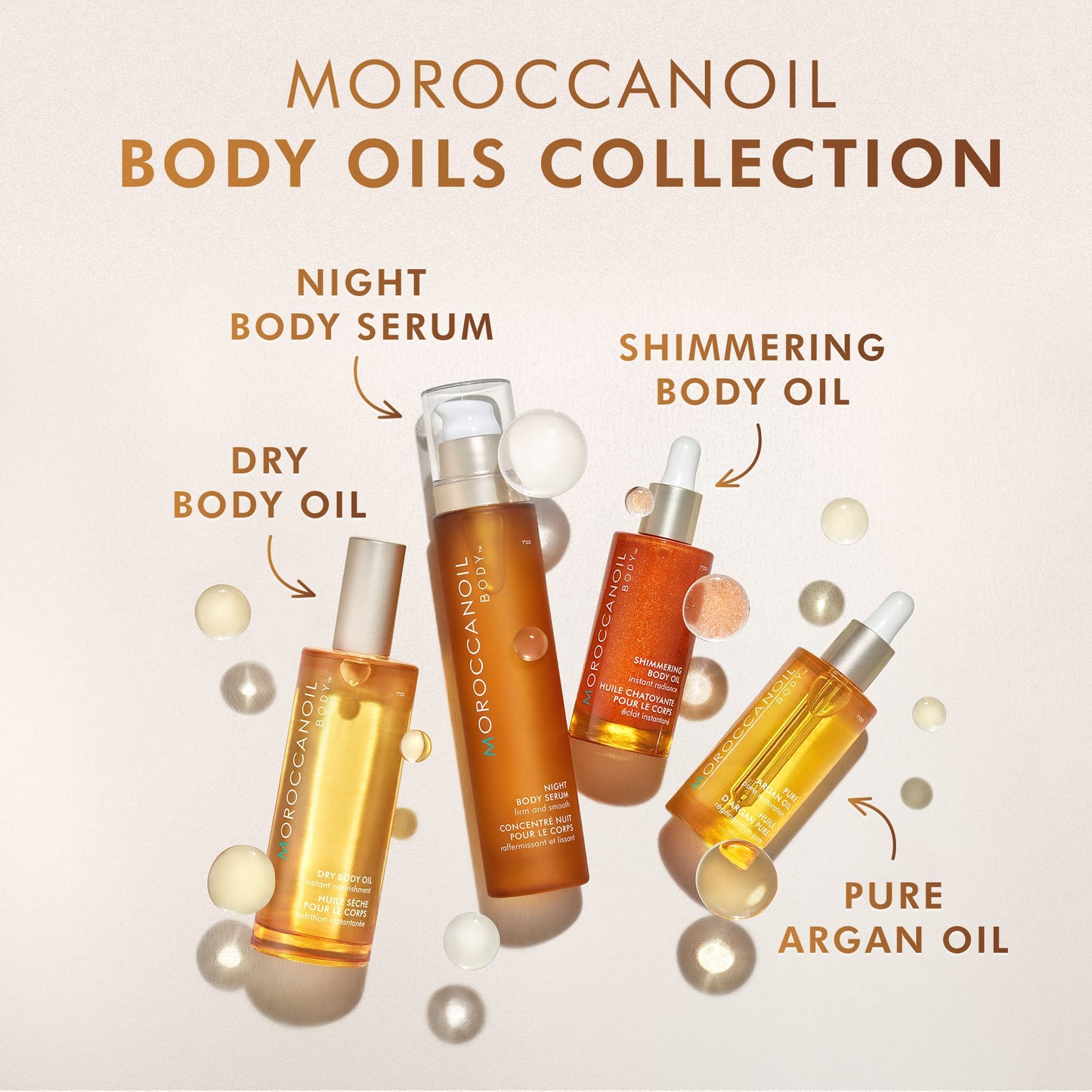 Misty Rose Moroccanoil Dry Body Oil, 3.4 Fl. Oz.