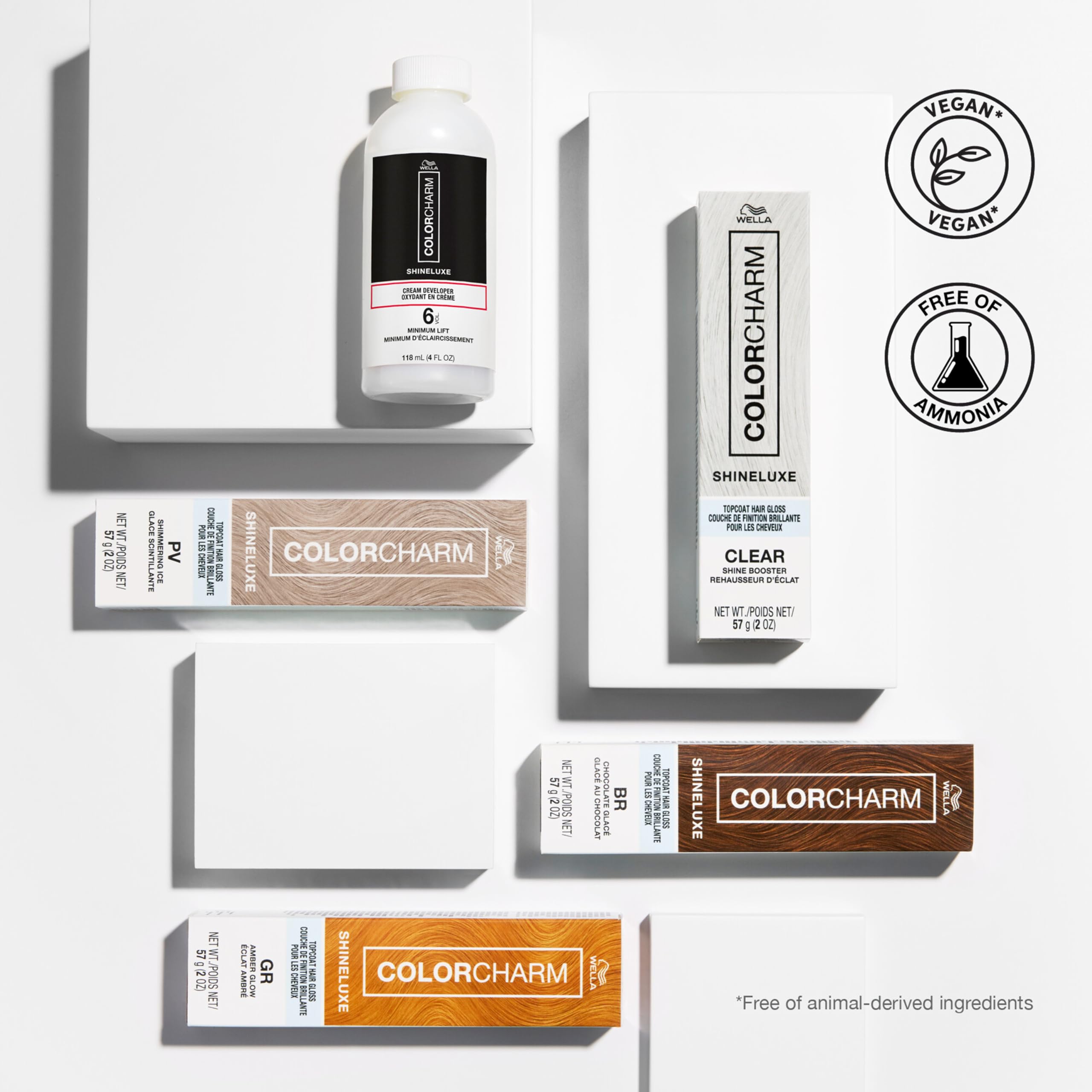 COLORCHARM ShineLuxe Cream Developer | 4 Fl Oz. | 118 ml