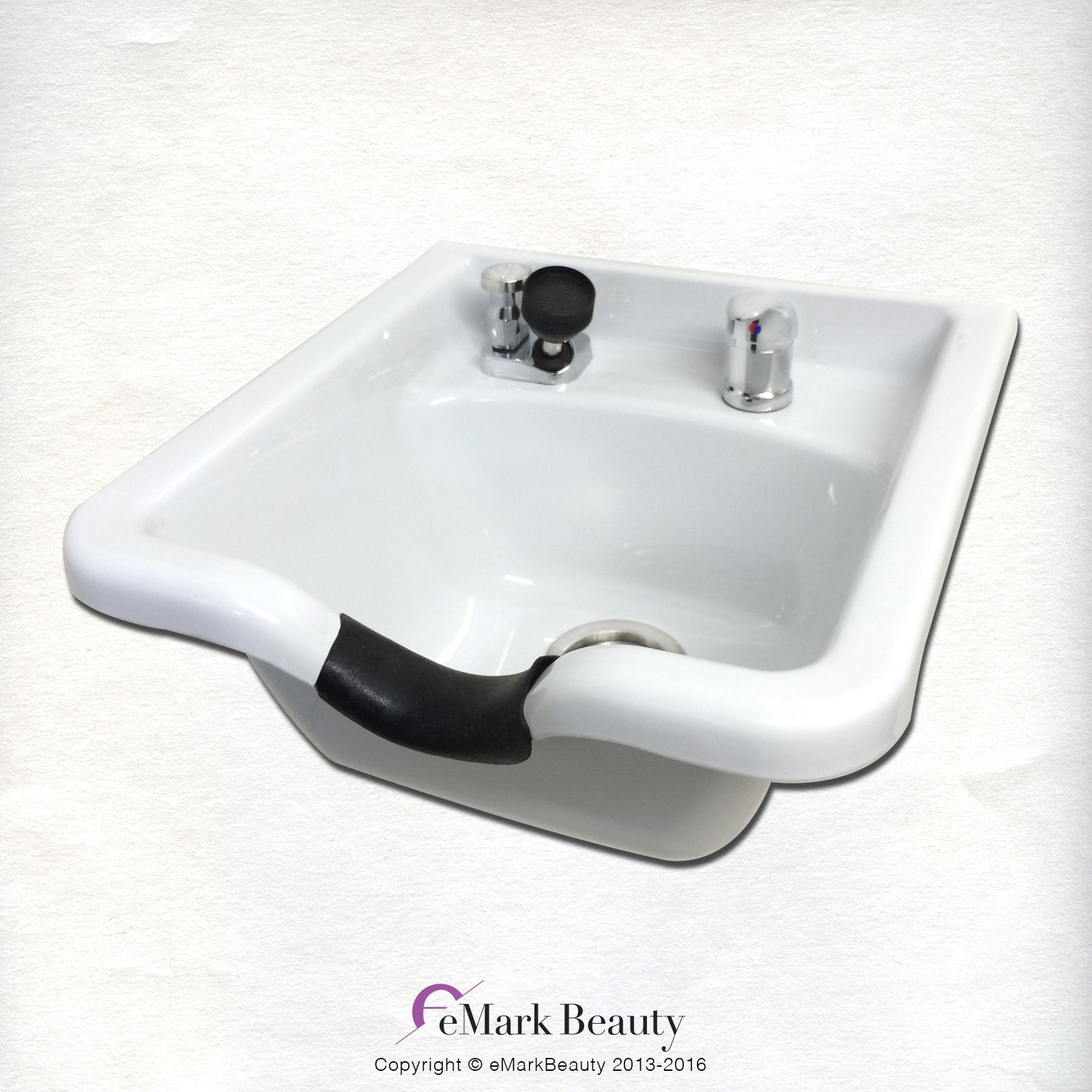 Shampoo Bowl White ABS Plastic Salon and Spa Hair Sink Beauty Salon Equipment ASSE/UPC/CSA Compliant Fixtures TLC-W11