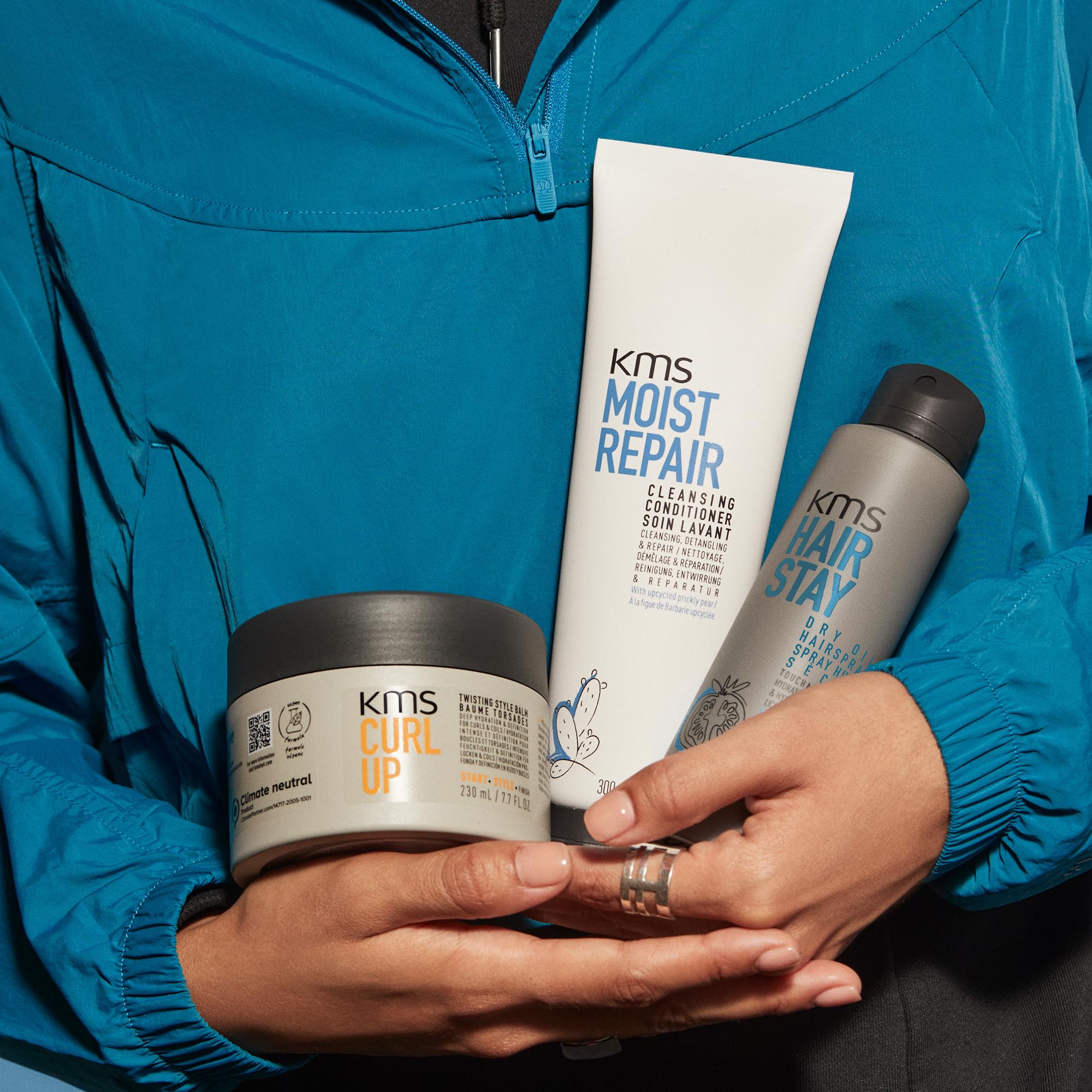 KMS HairStay Dry Oil Hairspray 150ml