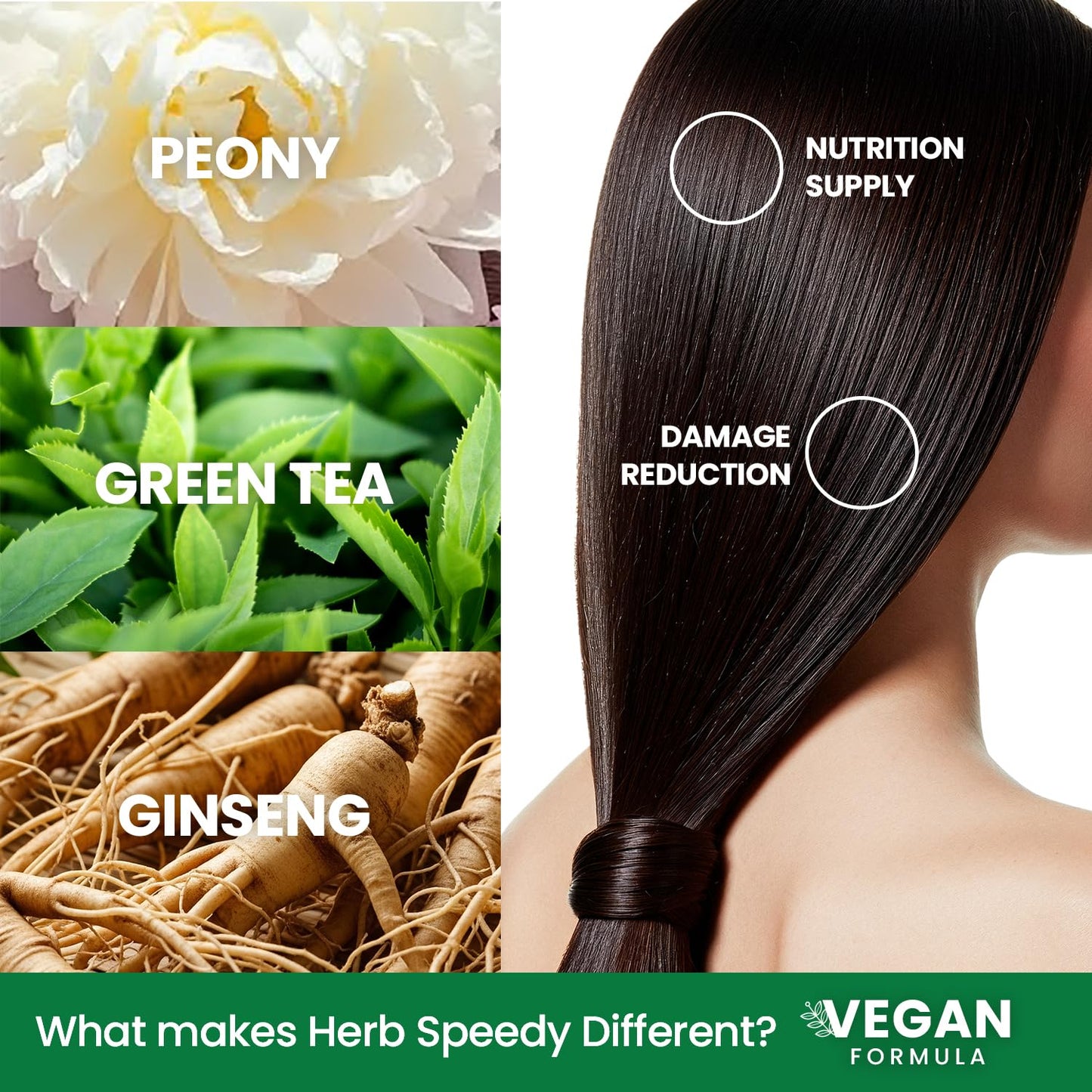 Black Dongsung Herb Speedy Color Cream(Soft Black) – Korean Herbal Vegan Hair Dye, PPD-Free, Ammonia-Free, Hypoallergenic – 100% Gray Coverage Odorless Dermatologically Tested Quick 20-Minute Application