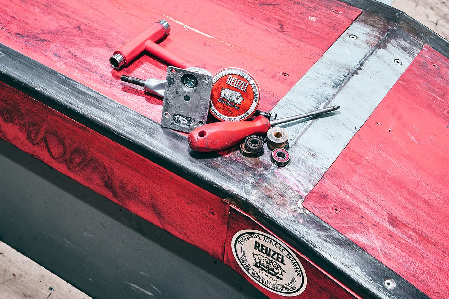 REUZEL Hair Pomade Piglet，红色，1.3 盎司