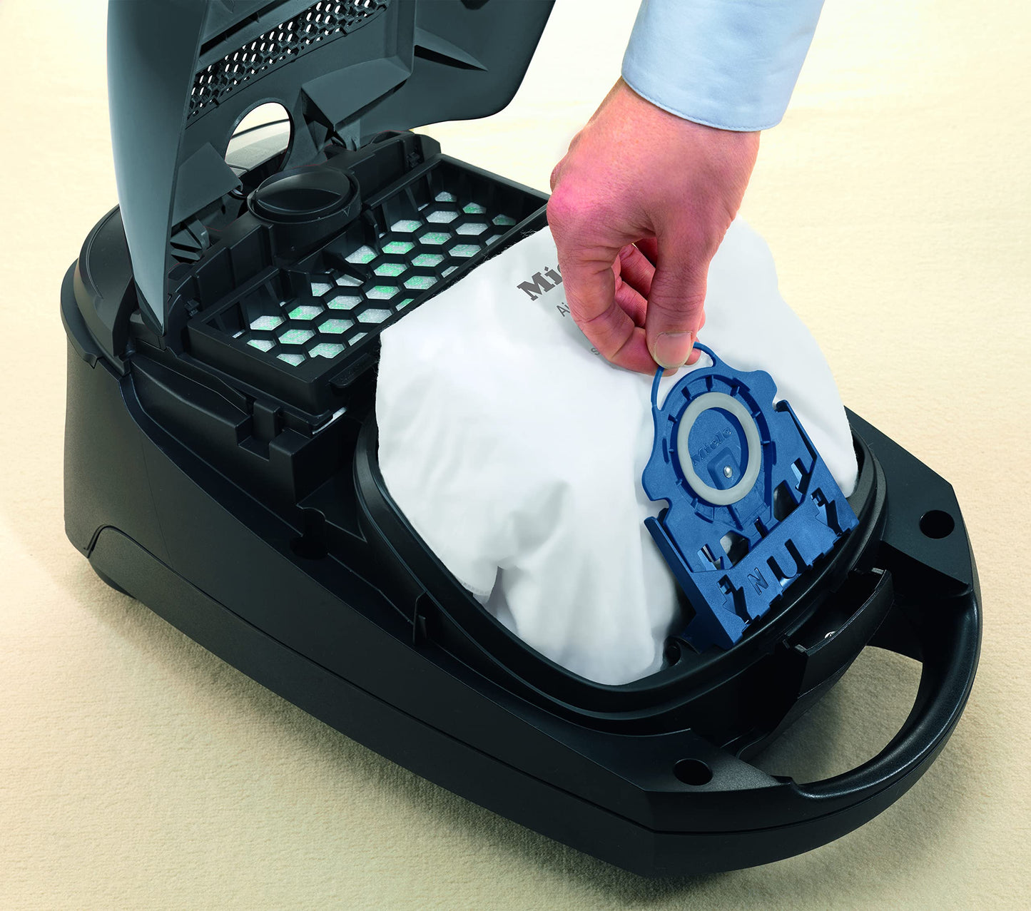 Aspirateur traîneau Miele Classic C1 Pure Suction avec sac, gris graphite - Portable, usage domestique