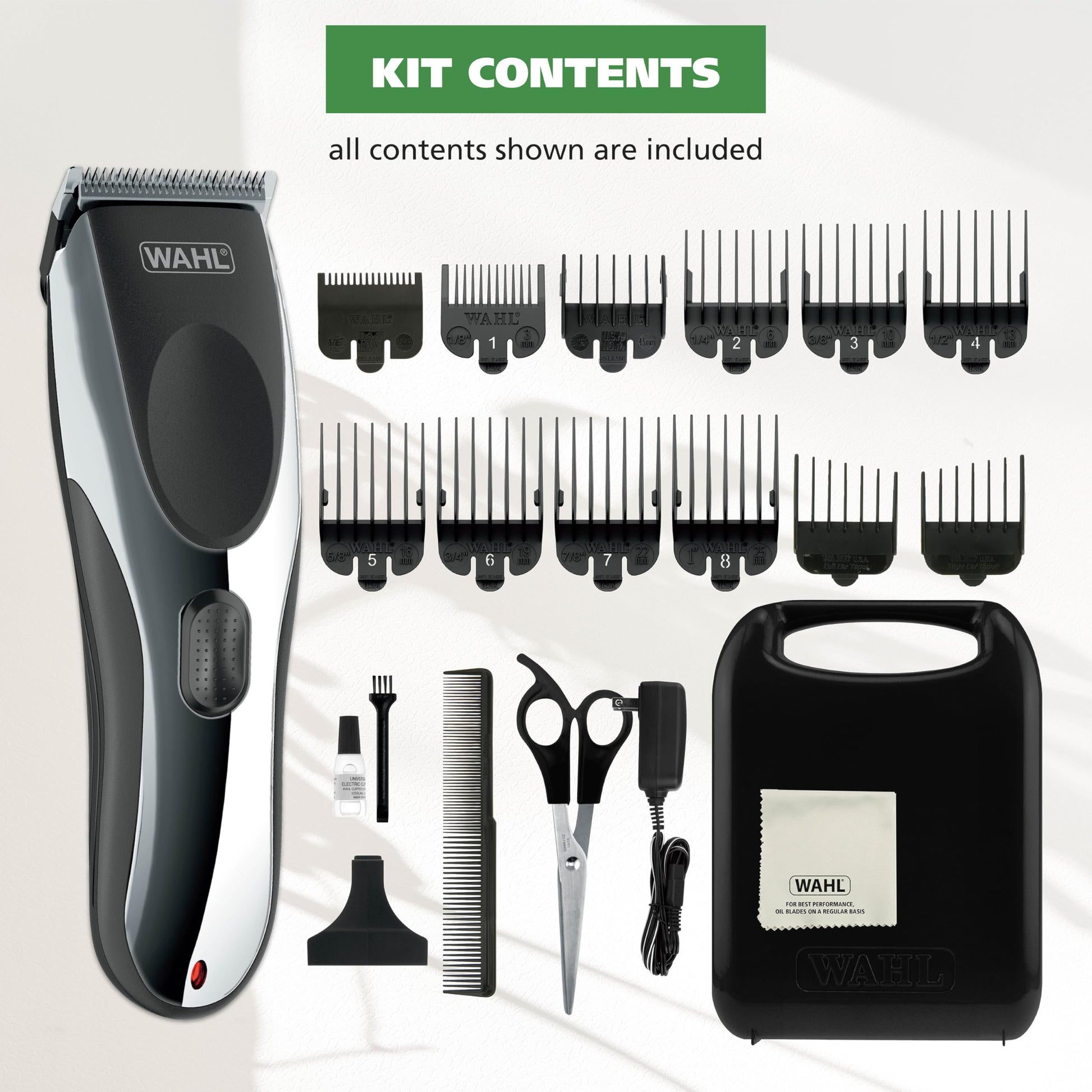 White Smoke Wahl Clipper Hair Trimmer