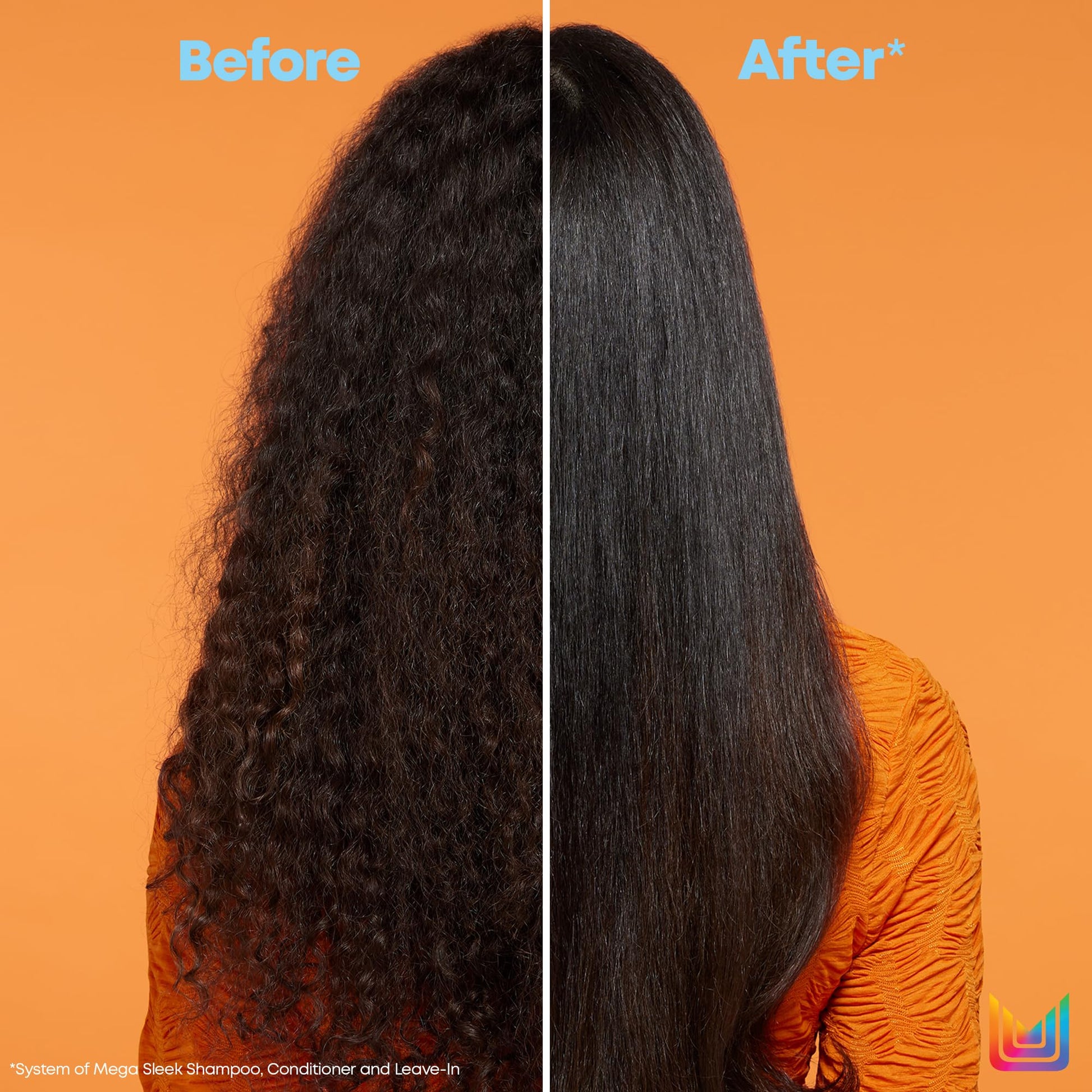 Sandy Brown Matrix Mega Sleek Conditioner - Smoothing and Detangling, Moisturizes and Adds Shine, For Dry, Damaged & Frizzy Hair, Salon Professional Conditioner, With Shea Butter, Vegan, 10.1 Fl Oz