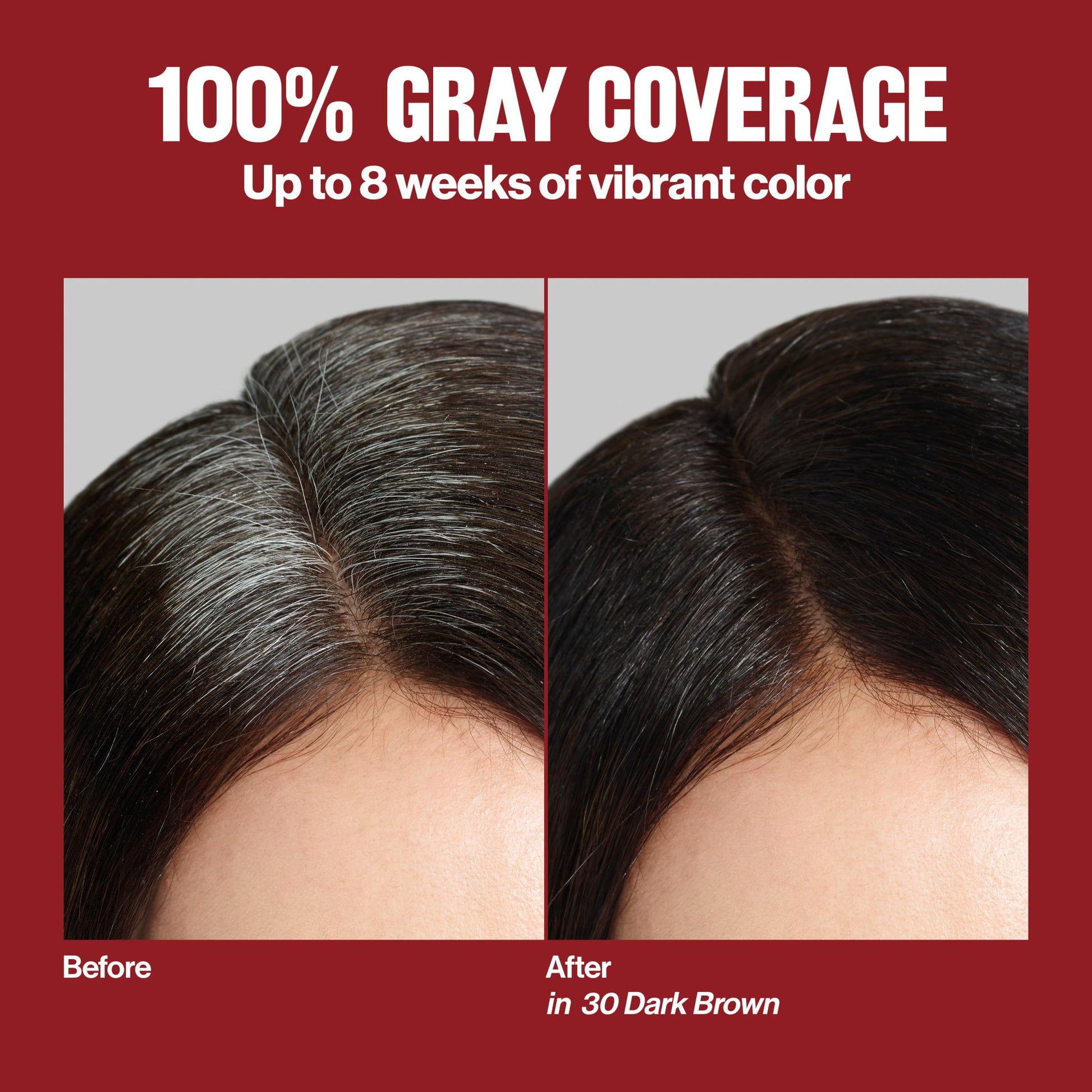 Black Revlon ColorSilk with Bond Repair Complex, Permanent Hair Color, 100% Gray Coverage, Ammonia Free Dye, Vegan Keratin, 45 Bright Auburn, 3 pack