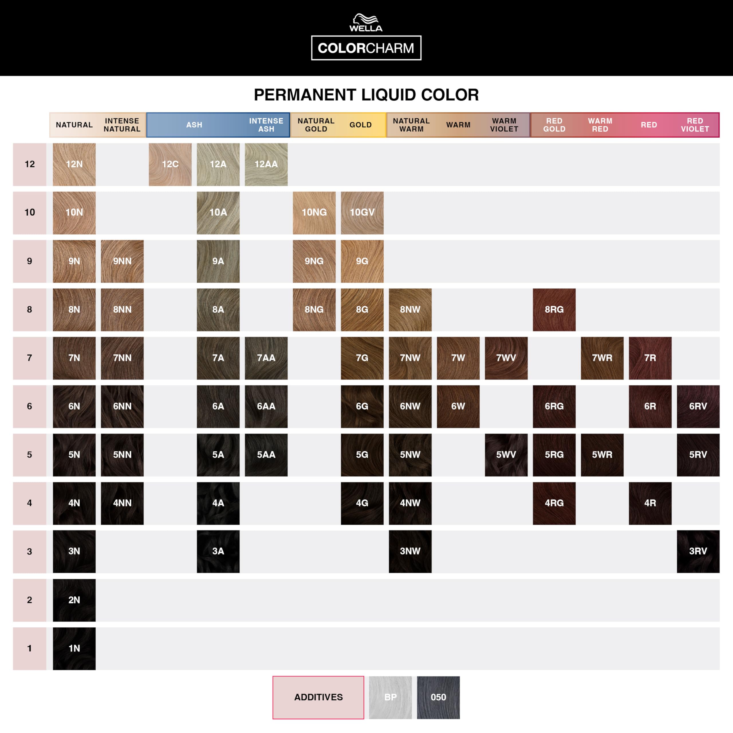COLORCHARM Permanent Liquid Hair Color | 12A Frosty Ash Blonde | Up to 100% Gray Coverage | 1.42 Fl Oz