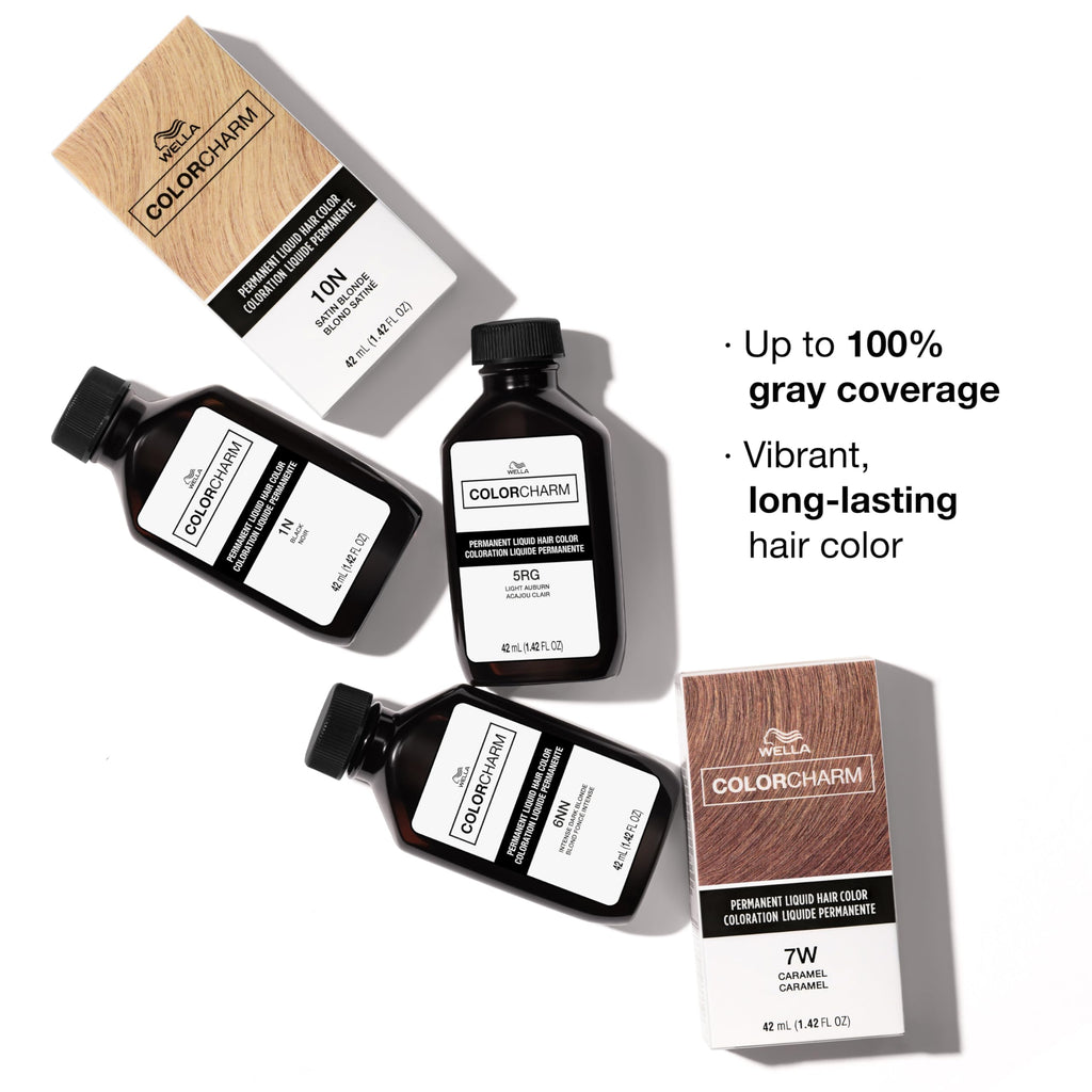COLORCHARM Permanent Liquid Hair Color | 12A Frosty Ash Blonde | Up to 100% Gray Coverage | 1.42 Fl Oz