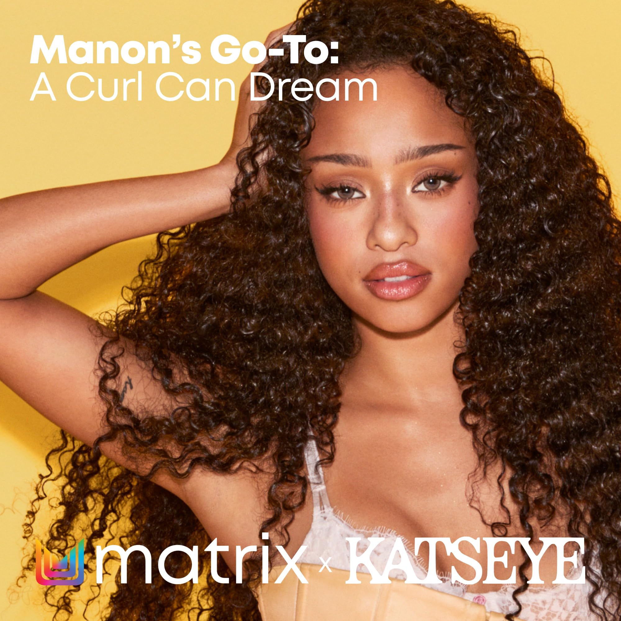 Matrix A Curl Can Dream Light Hold Gel For Curly, Coily, & Wavy Hair - Controls Frizz and Defines Curls Without Flaking or Crunch, Silicone, Sulfate & Paraben-Free, Salon Styling Gel