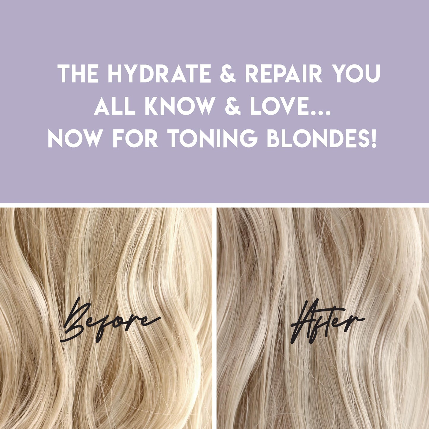 ALURAM Purple Hydrate & Repair Hair Treatment, Intense Moisture Infusion, Clean Hydration Boost for Silver & Color Treated Hair,11 Fl Oz