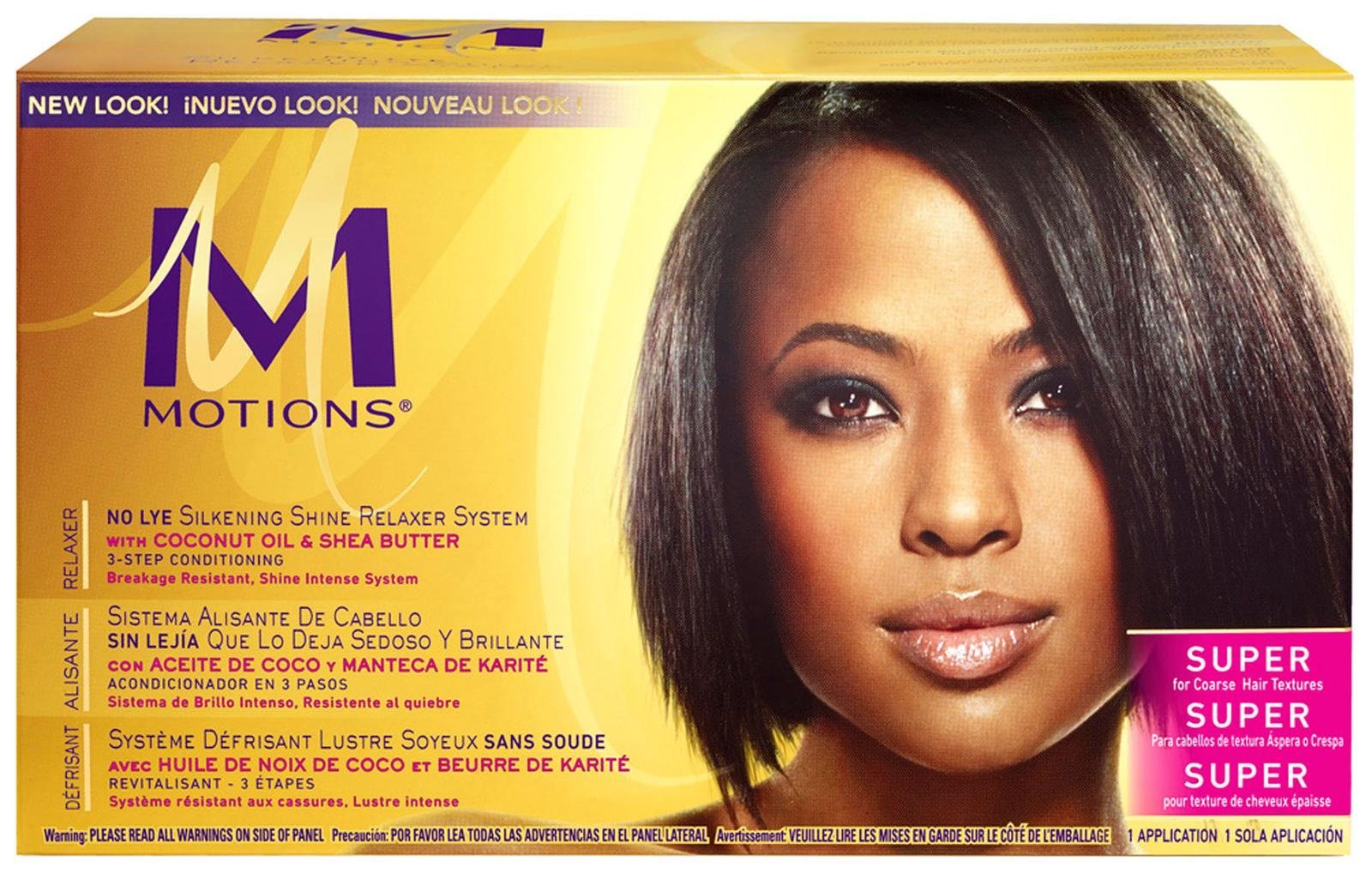Motions Silkening Shine Relaxer System Super