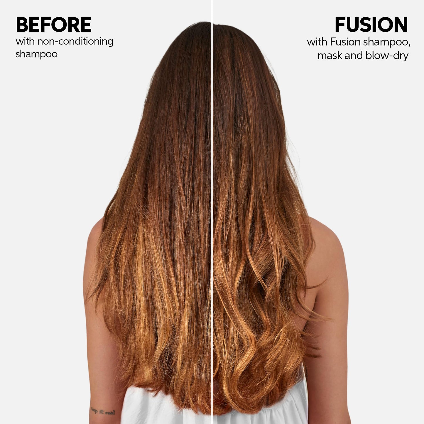 White Smoke Wella Professionals Fusion Intense Repair Mask for Damaged Hair | Repairs, Strengthens & Protects Against Breakage for Smooth, Silky Hair | 5.07 Fl Oz