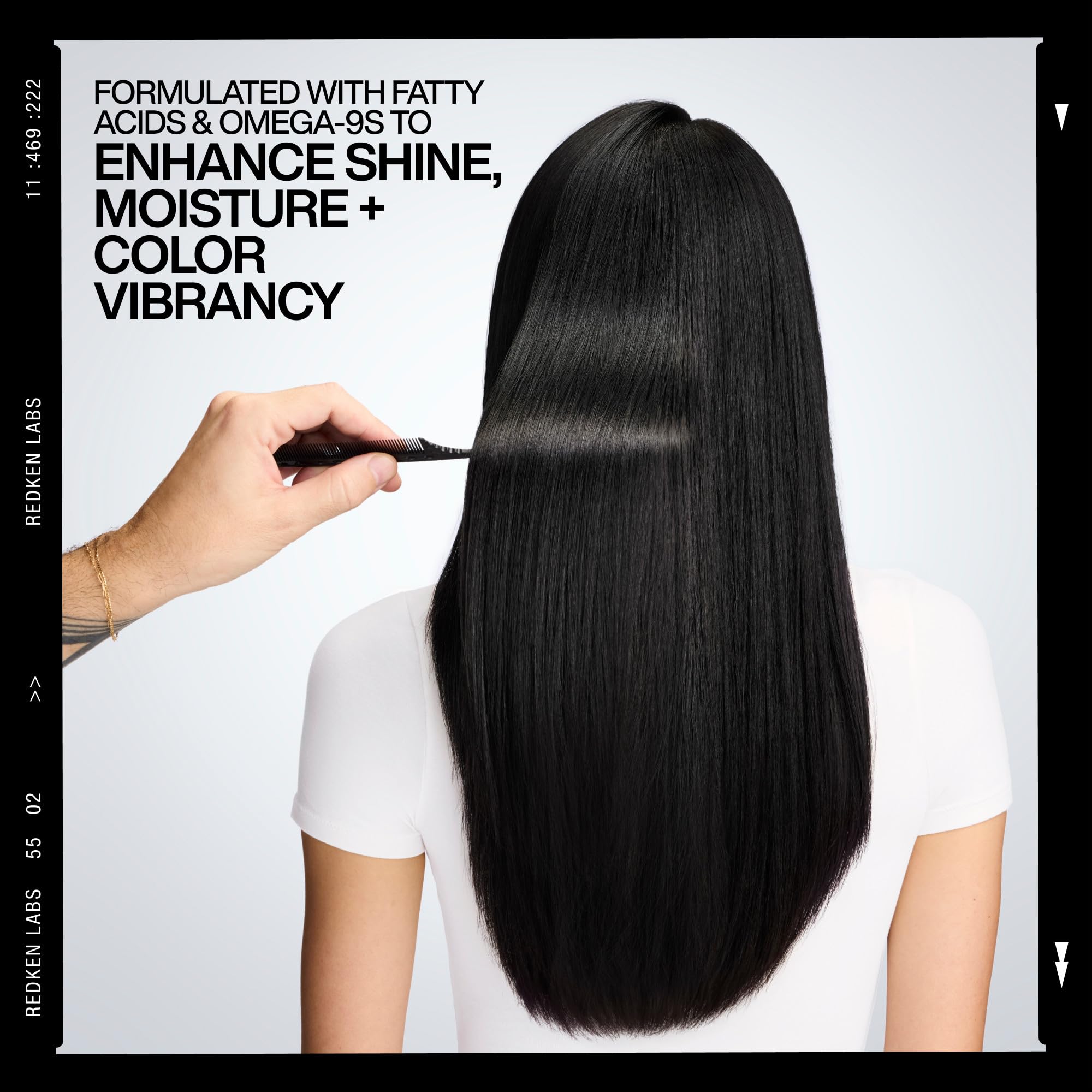 Redken Naked Gloss Shine Hair Oil - Adds Shine & Enhances Color Vibrancy, Lightweight Heat Protectant, Frizz Control, Infused with Omega-9, For Dull or Color-Treated Hair