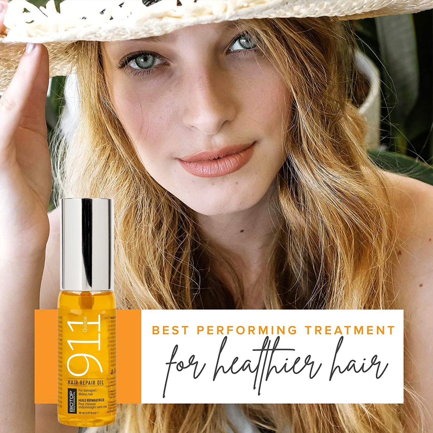 911 Quinoa Hair Repair Oil 1.01 fl oz – Biotop Professional