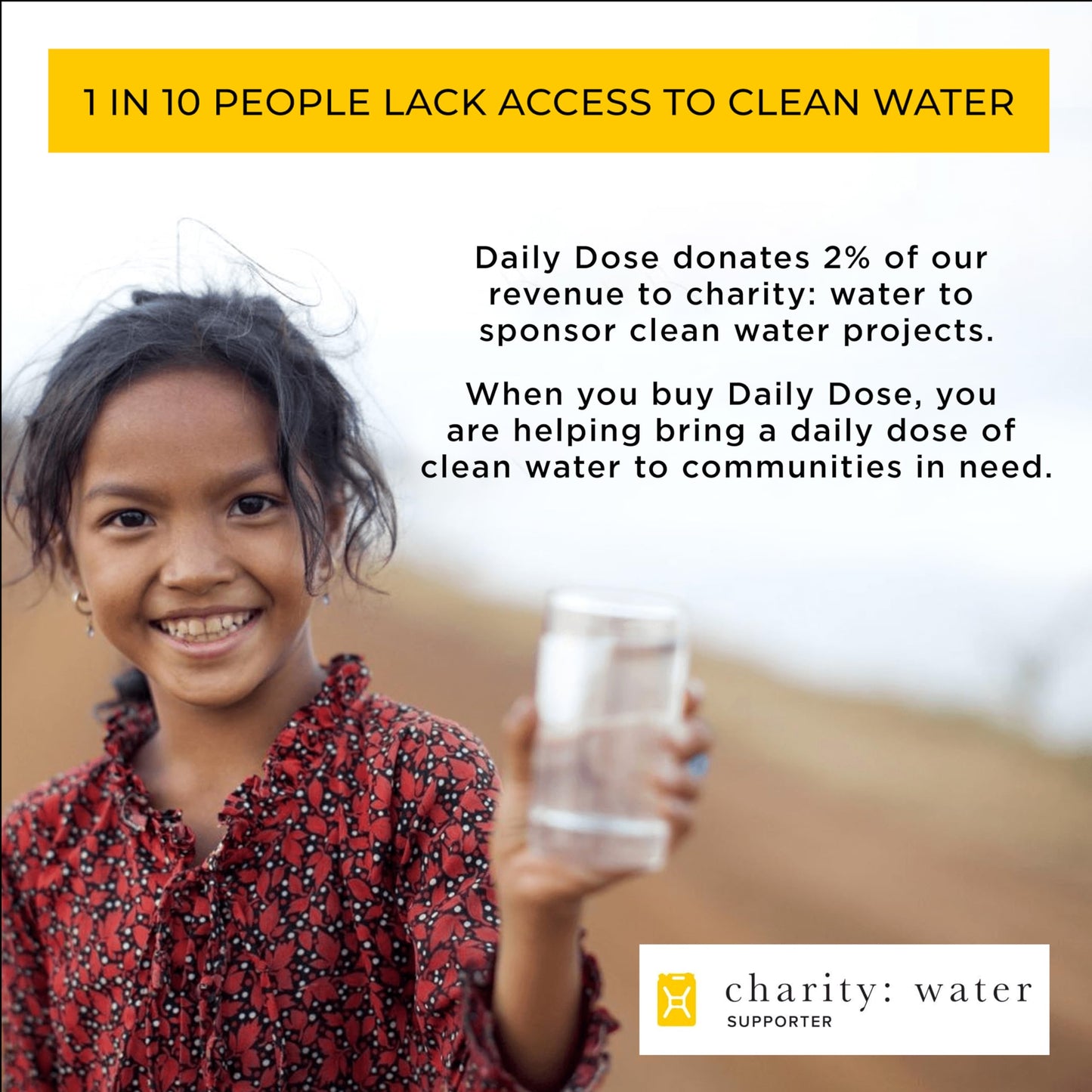 DAILY DOSE Clean Moisture Spray Leave-In Conditioner Detangler, Paraben-Free, Phthalates-Free, Cruelty-Free, Vegan