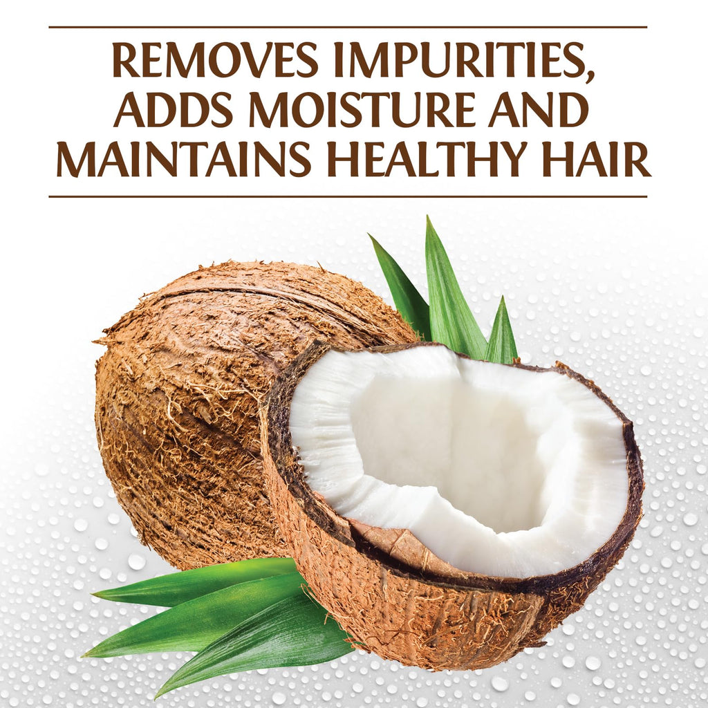 BioSilk Silk Therapy with Natural Coconut Oil Moisturizing Shampoo, Cleanses & Replenishes Moisture, Sulfate, Paraben & Cruelty-Free, 12 Oz