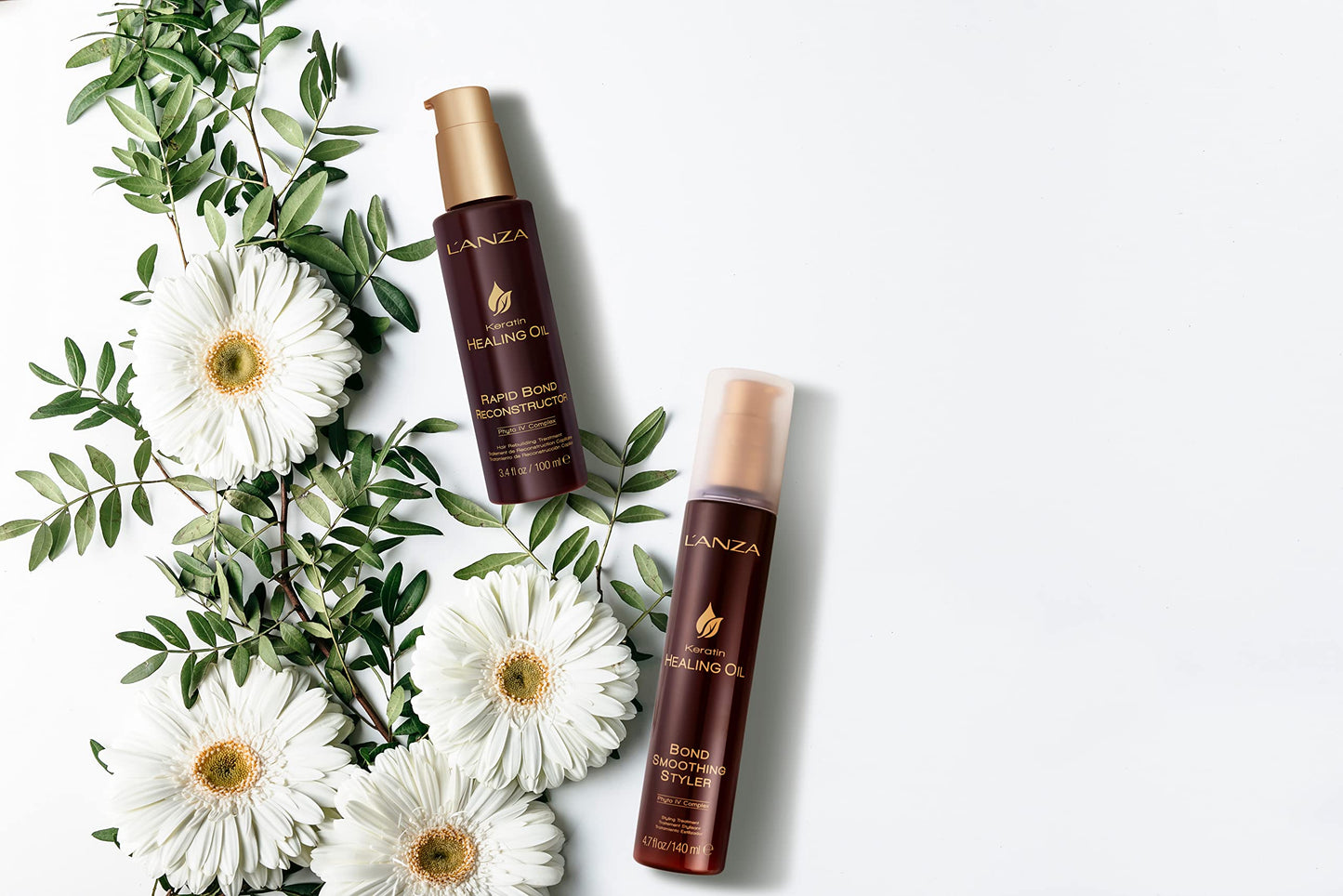 L'ANZA Rapid Bond Reconstructor - Keratin Healing Oil Hair Care Bond Restore Treatment, Phyto IV Complex Hair Repair Treatment for Damaged Hair & Dry Hair, Vegan Hair Split End Repair Serum (3.4Fl Oz)