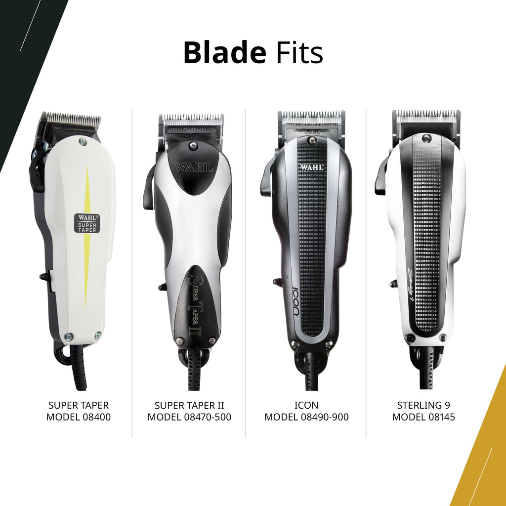 Wahl Professional 2-Hole Standard Clipper Blade, 1mm-3mm Replacement Blade for Super Taper, Super Taper II, Icon, Pro Basic, Sterling 9 Clippers