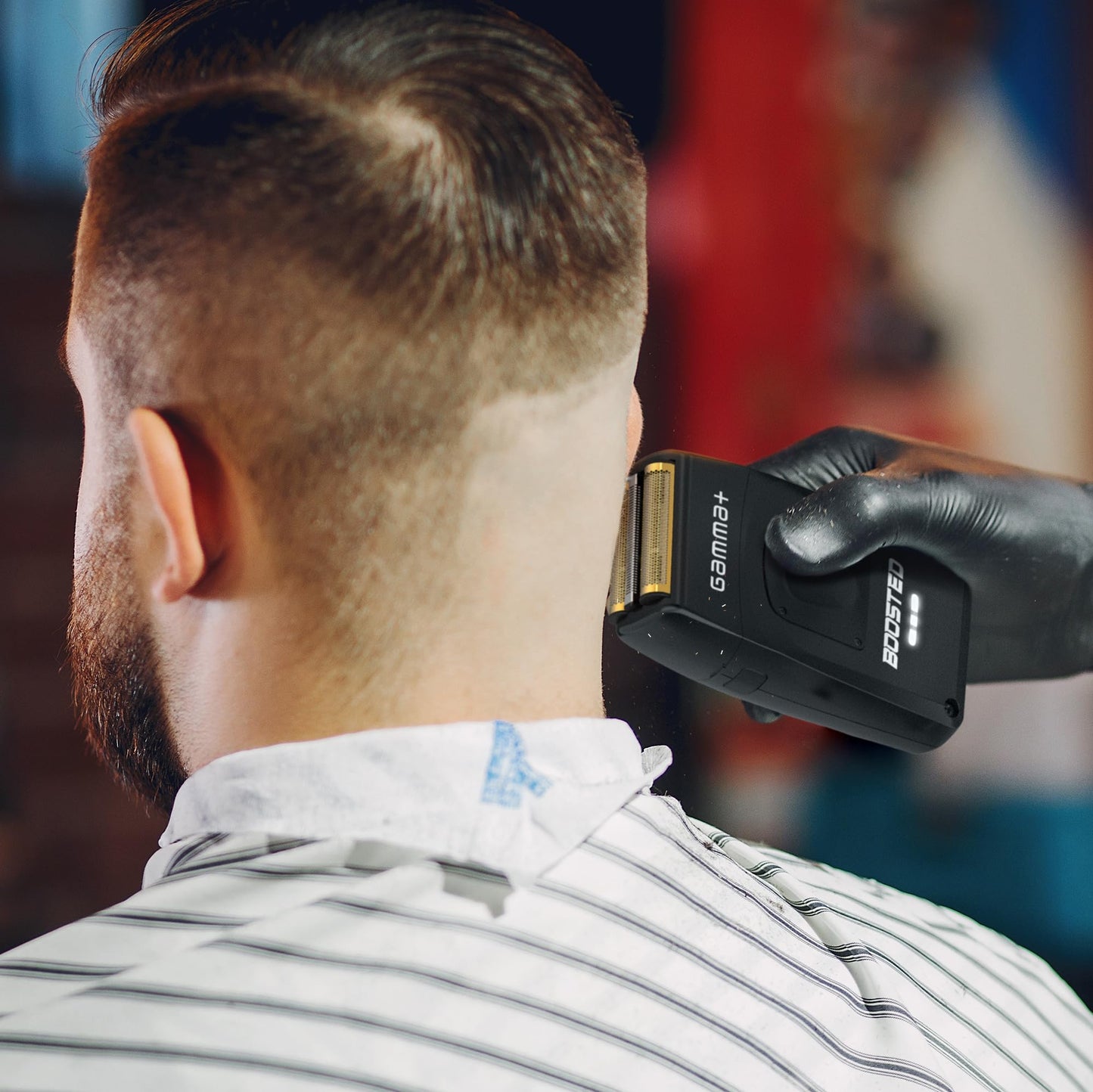 Light Gray GAMMA+ Replacement Gold Titanium Foil Head Compatible with Gamma+ Boosted Shaver