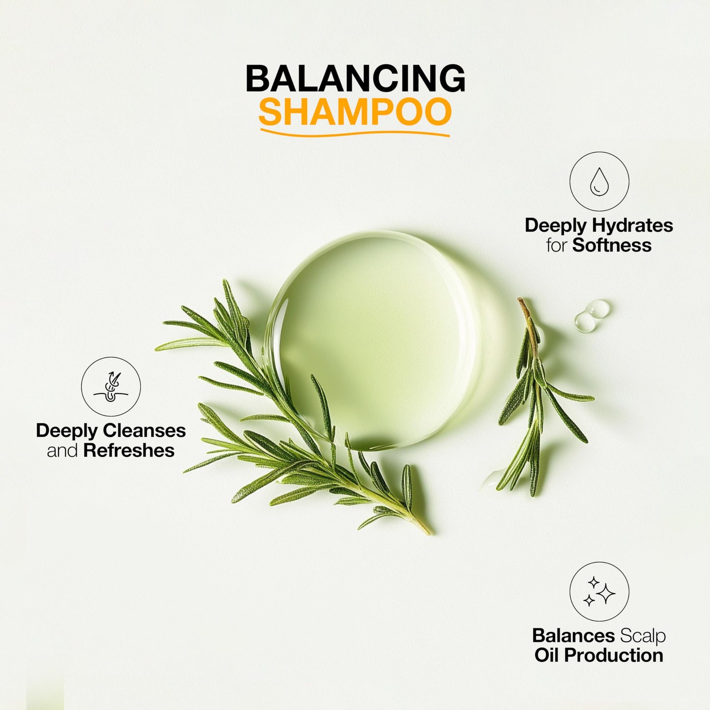 GK HAIR Balancing Shampoo Cleanses and Removes Buildup with Keratin Treatment For Oily Control Flaky Itchy Dry Scalp Thinning nourishing Hair Sulfate Free Women and Men – 10.1 Ounce