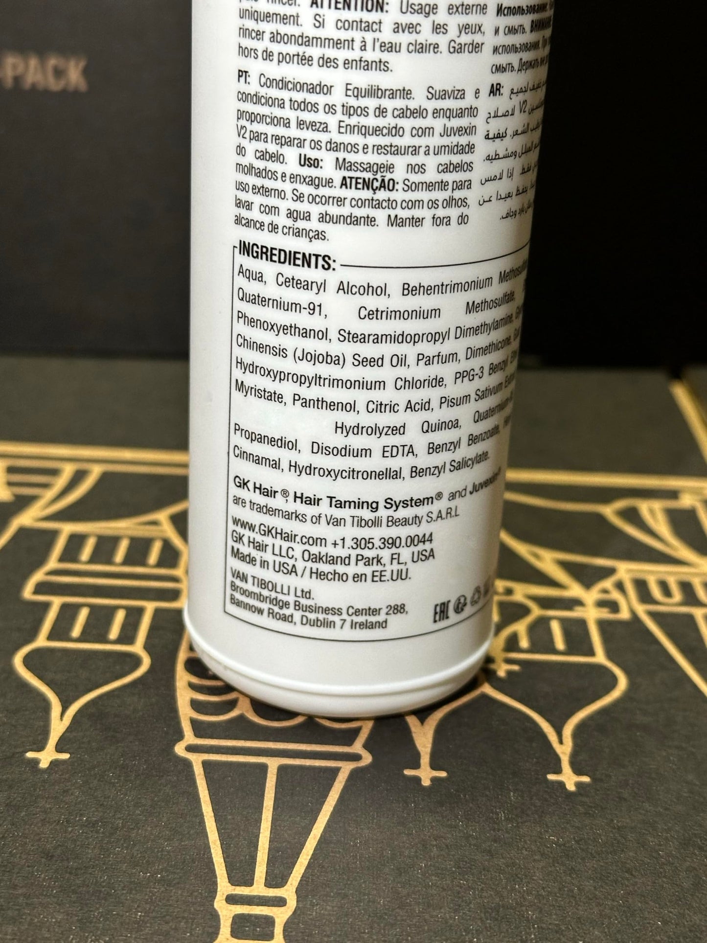 GK HAIR Global Keratin Balancing Shampoo and Conditioner Sets (10.1 Fl Oz/300ml) with Leave In Cashmere Smoothing and Styling Cream (1.69 Fl Oz/50ml) For Dry Damaged Frizzy Oily & Color Treated Hair