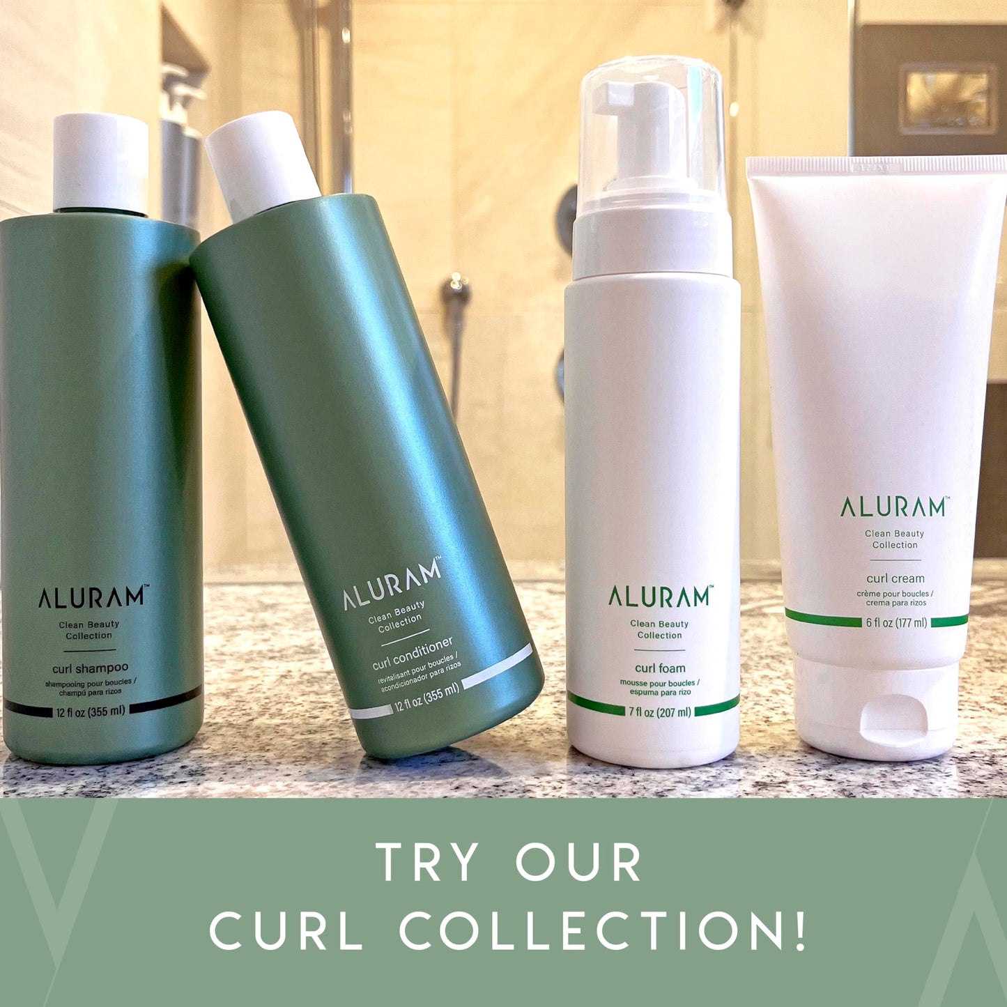 ALURAM Curl Cream, Define, Hydrate & Enhance Curls, 6 Fl Oz