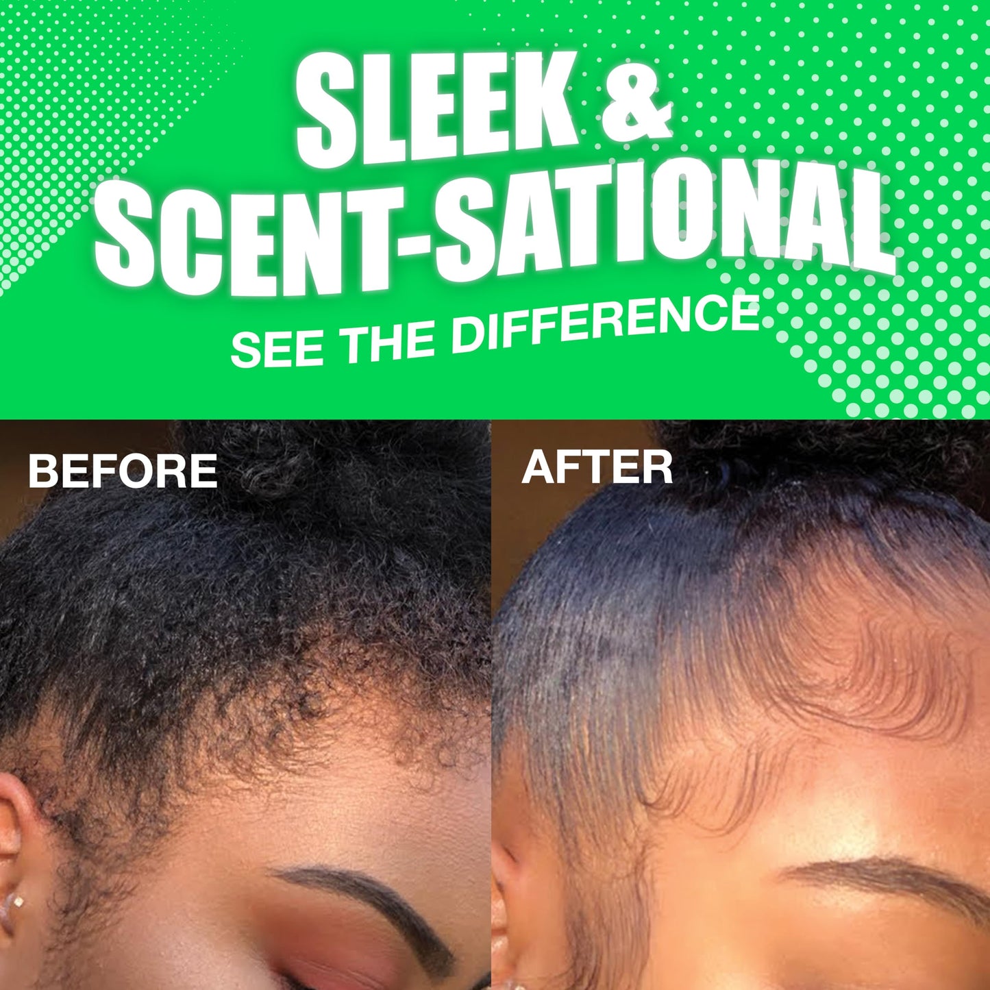 Gel coiffant Edge Tamer Refresh à l'huile d'argan 24 heures (8,25 oz/250 ml, baie d'açaï) | Tenue extrêmement ferme, lisse et dompte les frisottis | Sans desquamation ni dessèchement | Haute brillance, longue tenue, tous types de cheveux, gel coiffant.