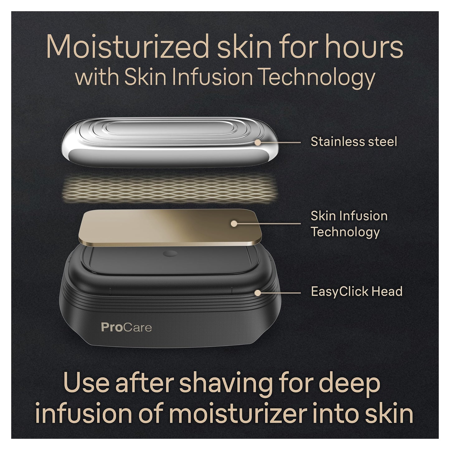 Braun Series 9 Pro 9487cc Electric Razor for Men, Wet & Dry, Electric Razor, Rechargeable, Electric Shaver with Clean & Charge Station and ProCare Attachment