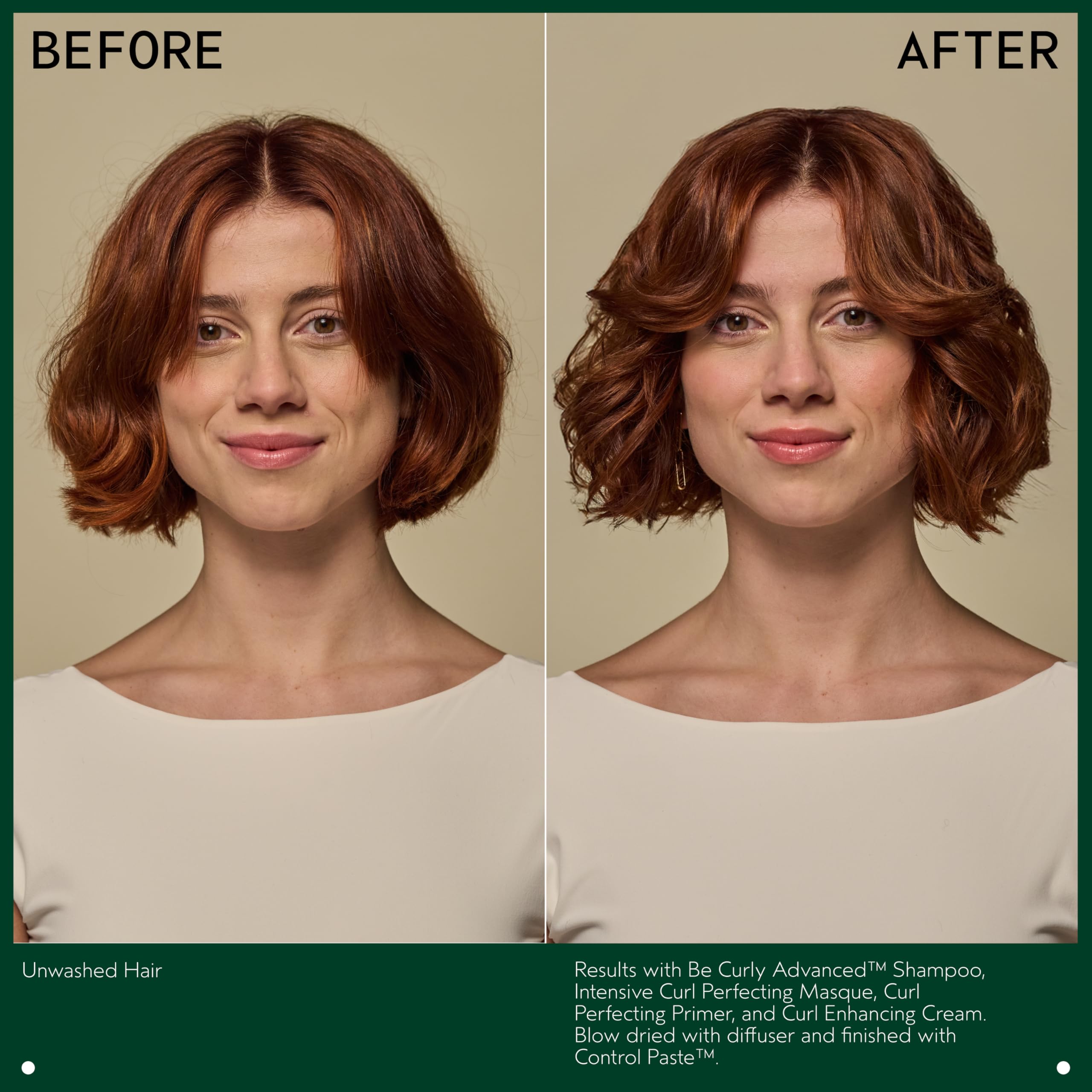 Aveda Be Curly Advanced Curl Enhancer Hair Cream | Defines Curly and Wavy Hair | Hydrates, Reduces Frizz, Adds Shine | Air Dry or Blow Dry | Silicone Free | 98% Naturally Derived*, 1.4 Fl Oz
