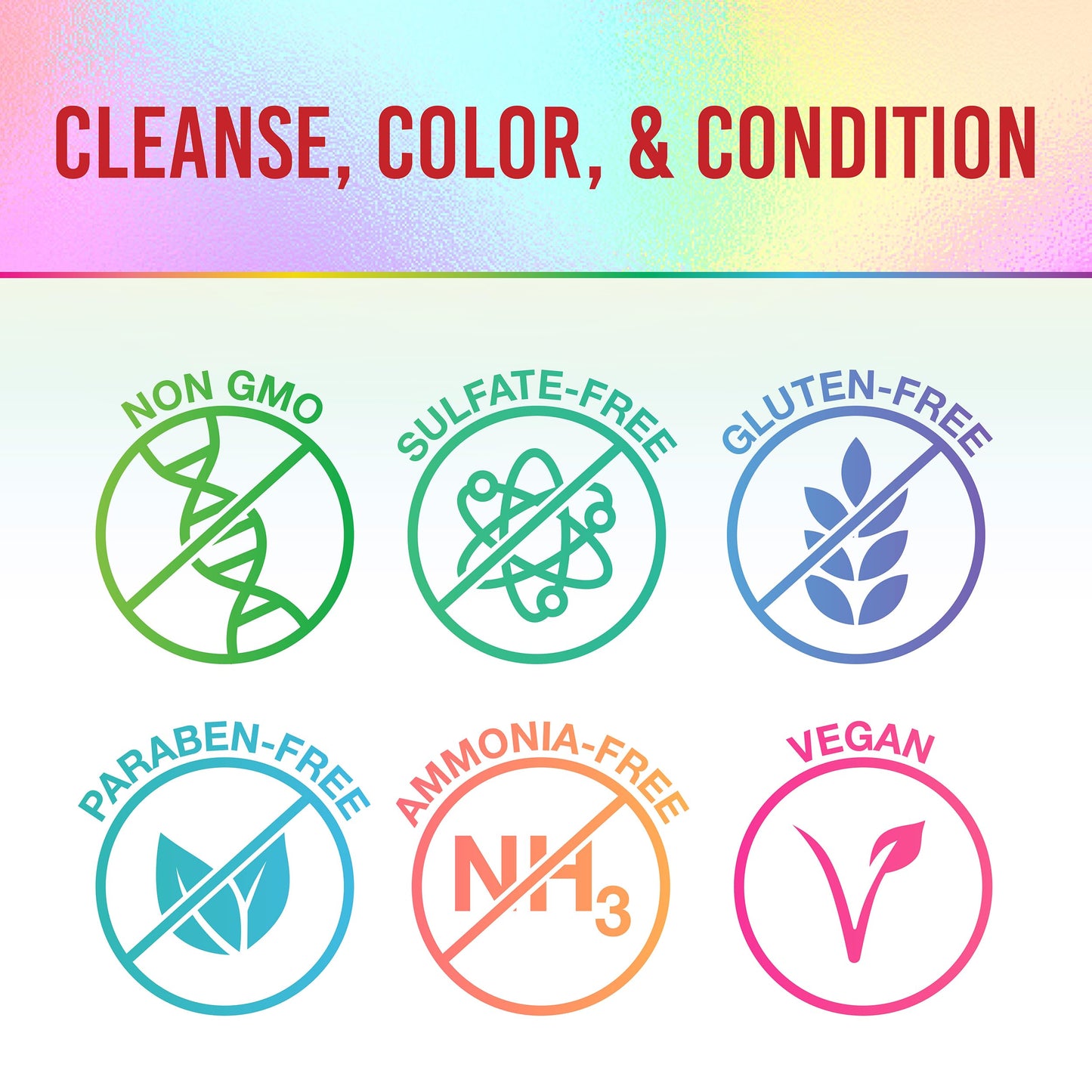 Punky Colour 3-in-1 Color Depositing Hair Cleanser & Conditioner, 8.5 fl oz. (Redilicious)