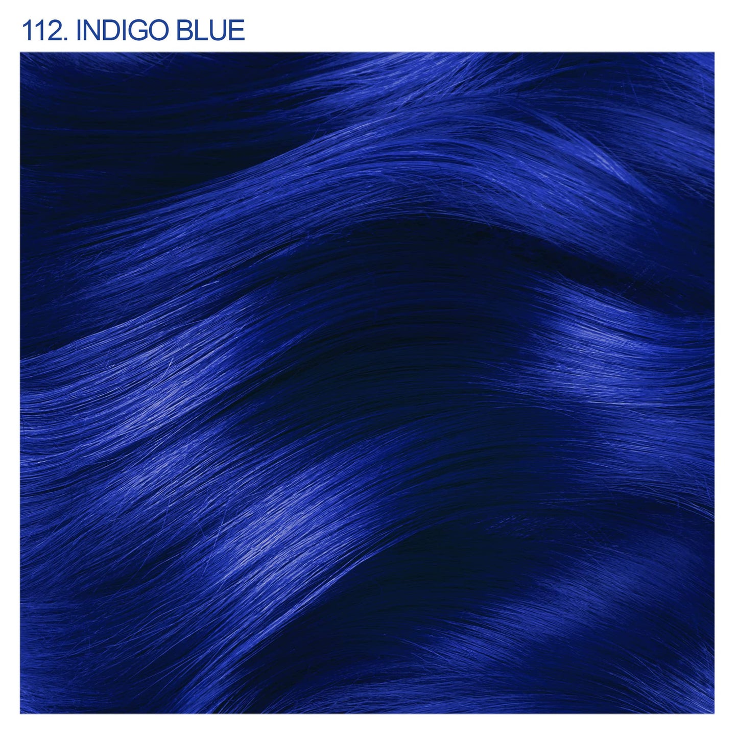Adore Semi-Permanent Haircolor #112 Indigo Blue 4 Ounce (118ml) (3 Pack)